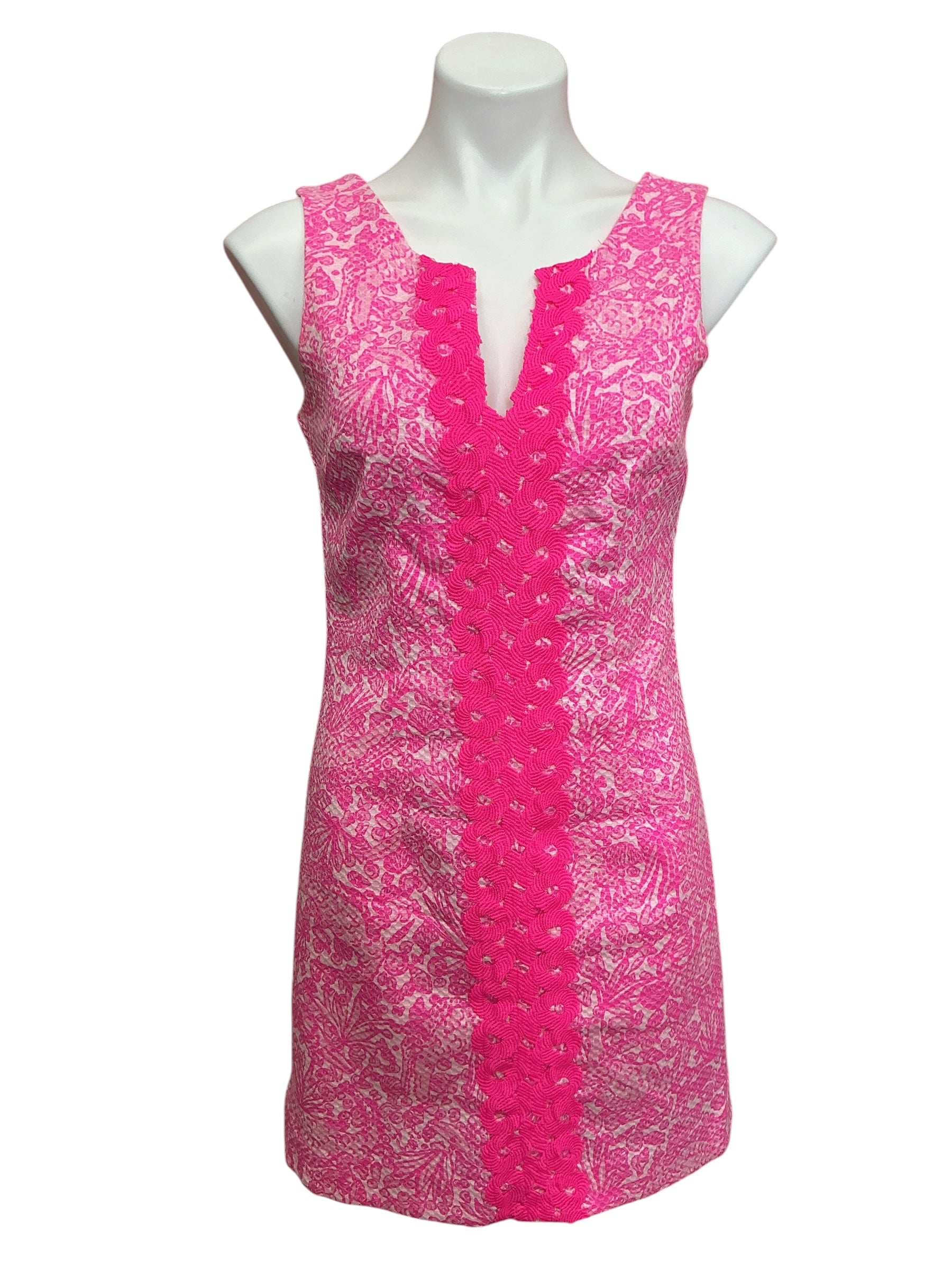 Lilly Pulitzer For Target Sleeveless Shift Dress See Ya Later - Size 4