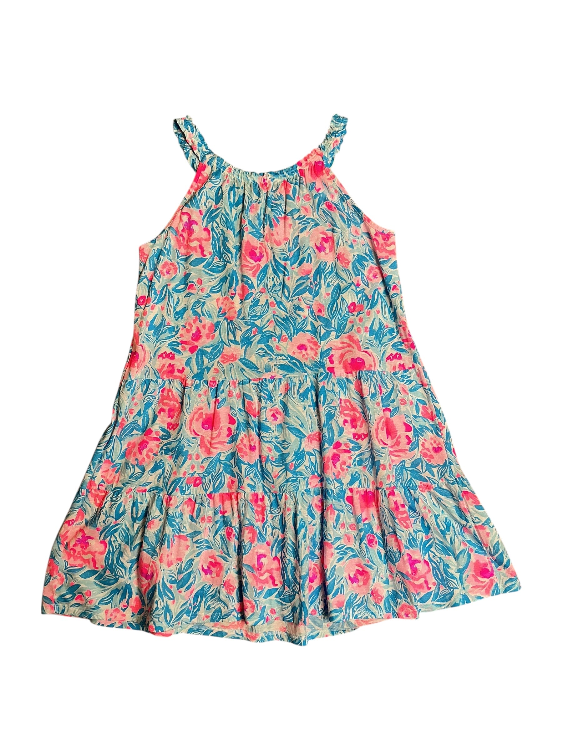 Lilly Pulitzer Girls Loro Swing Dress My Little Peony - Size XL 12-14