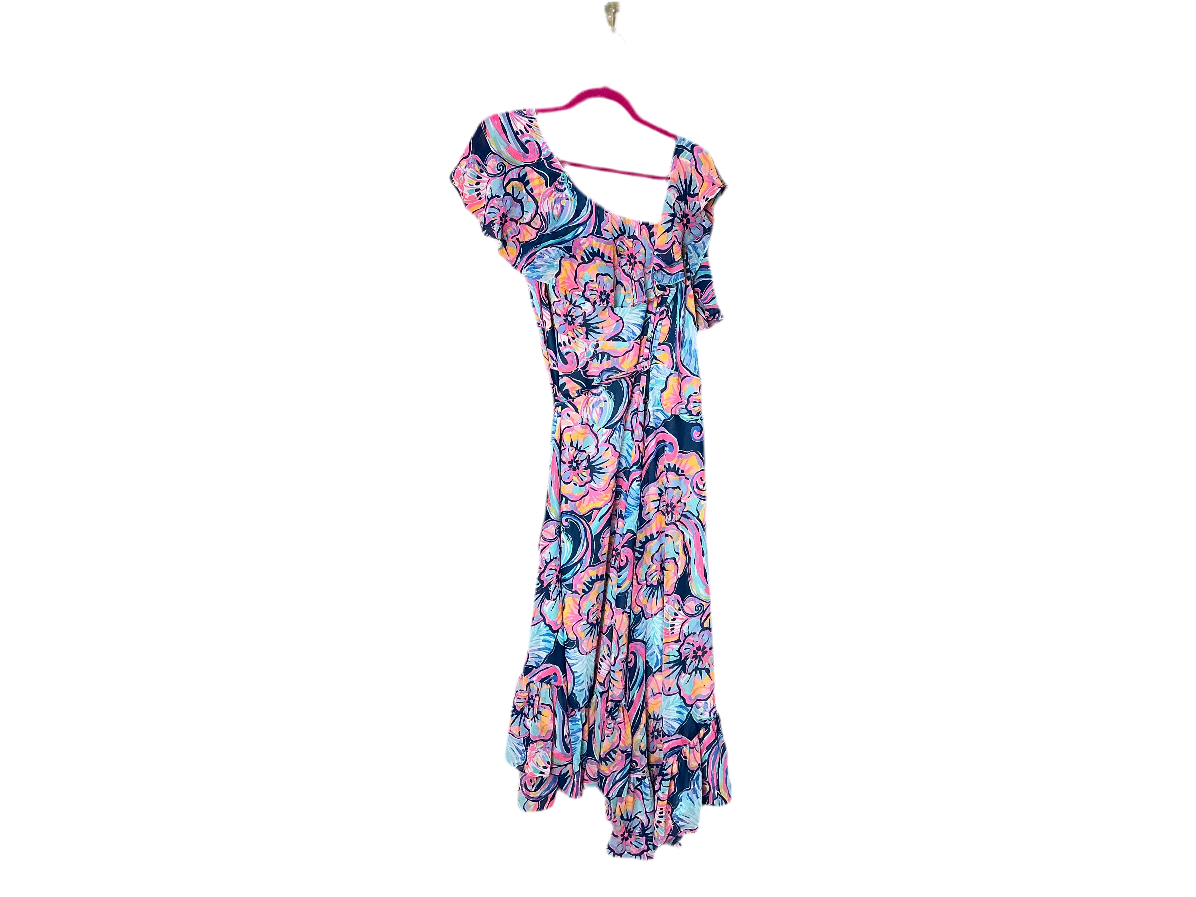 Lilly Pulitzer Marianna Wrap Dress Size L