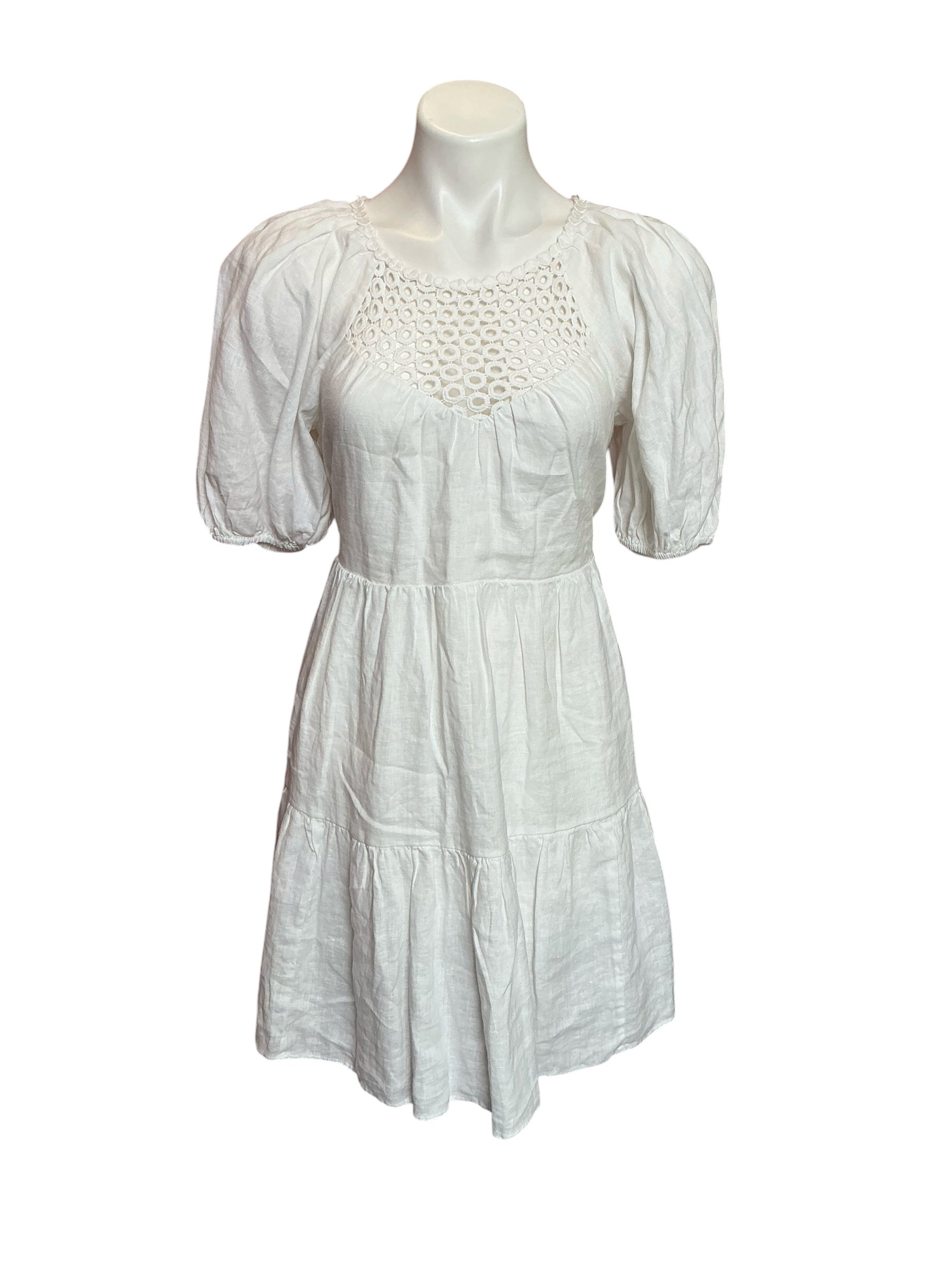 Lilly Pulitzer NWT Charlet Short Sleeve Dress Resort White - Size 4