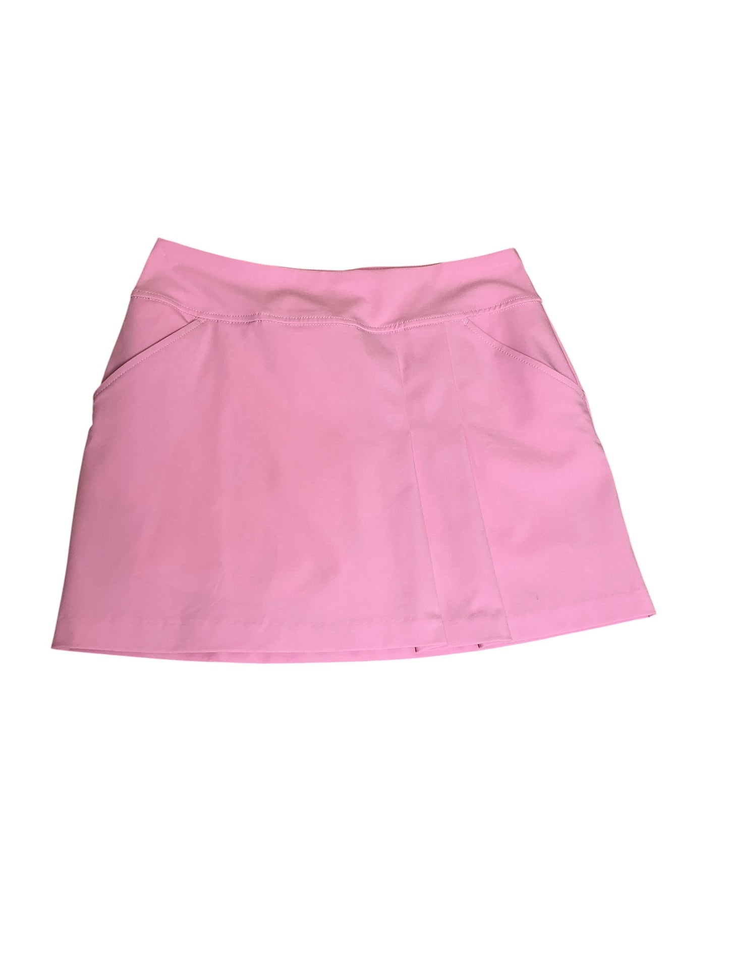 Lilly Pulitzer Luxletic Antibes Stretch Woven Golf Skort Conch Shell Pink - Size 4