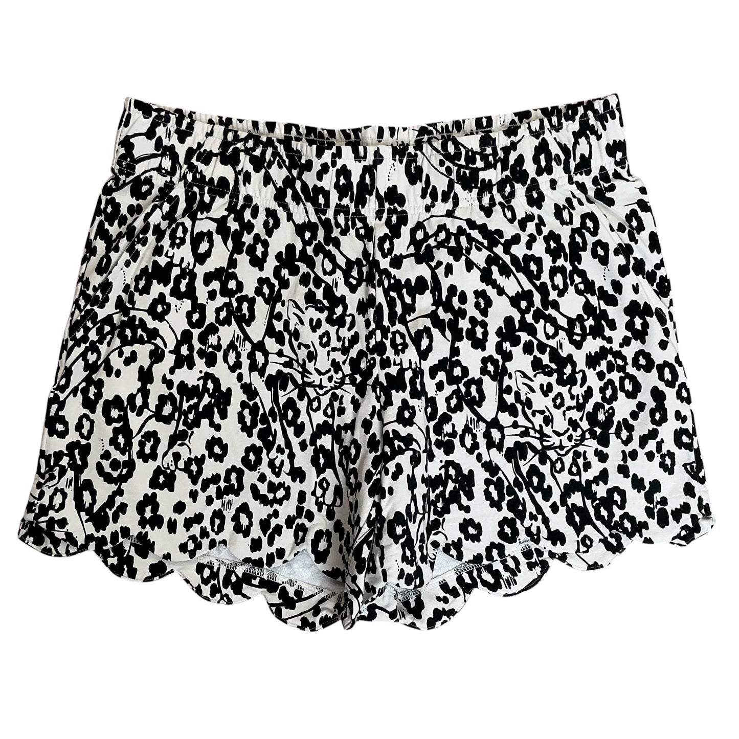 Lilly Pulitzer NWT Leva Knit Shorts Coconut Lets Pawty - Size M