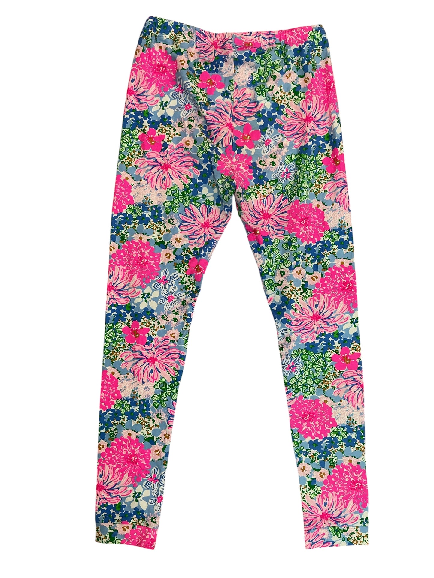 Lilly Pulitzer Kids Girls Maia Leggings Tiny Garden - Size 10
