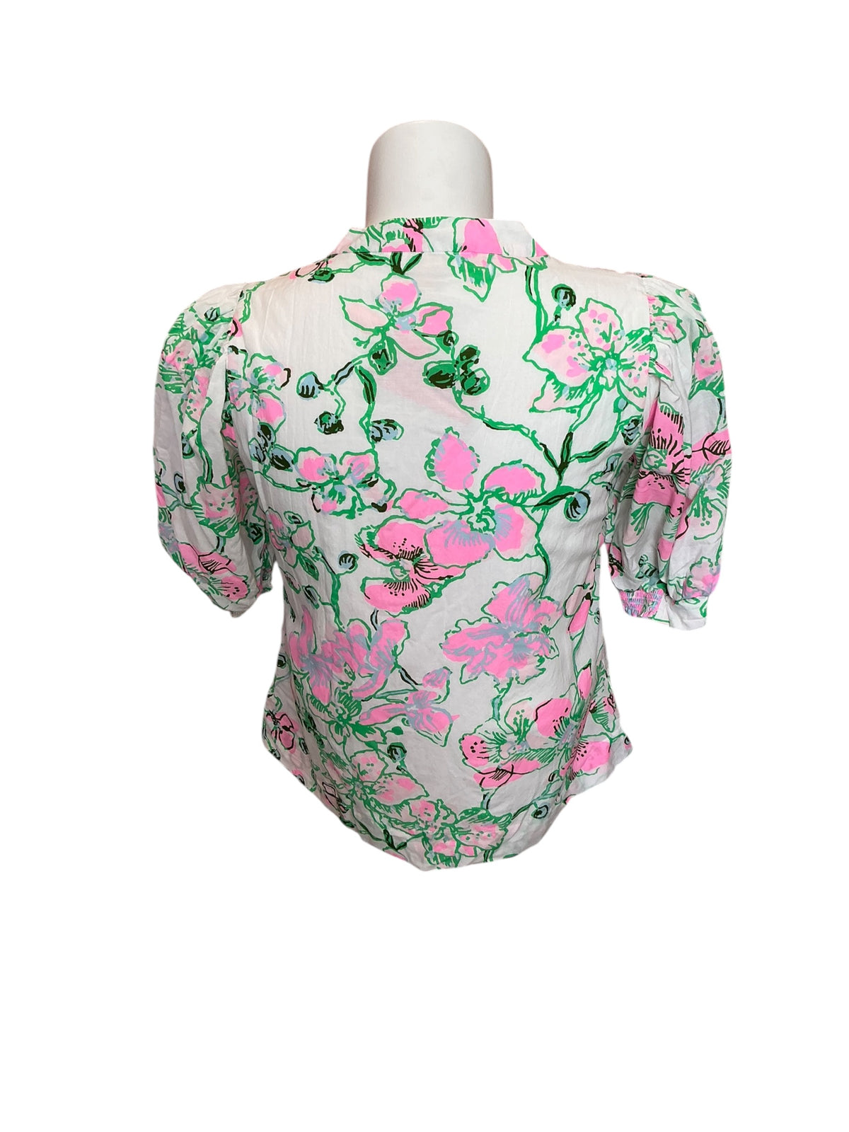 Lilly Pulitzer Brinelle Top Orchids on the Avenue - Size M