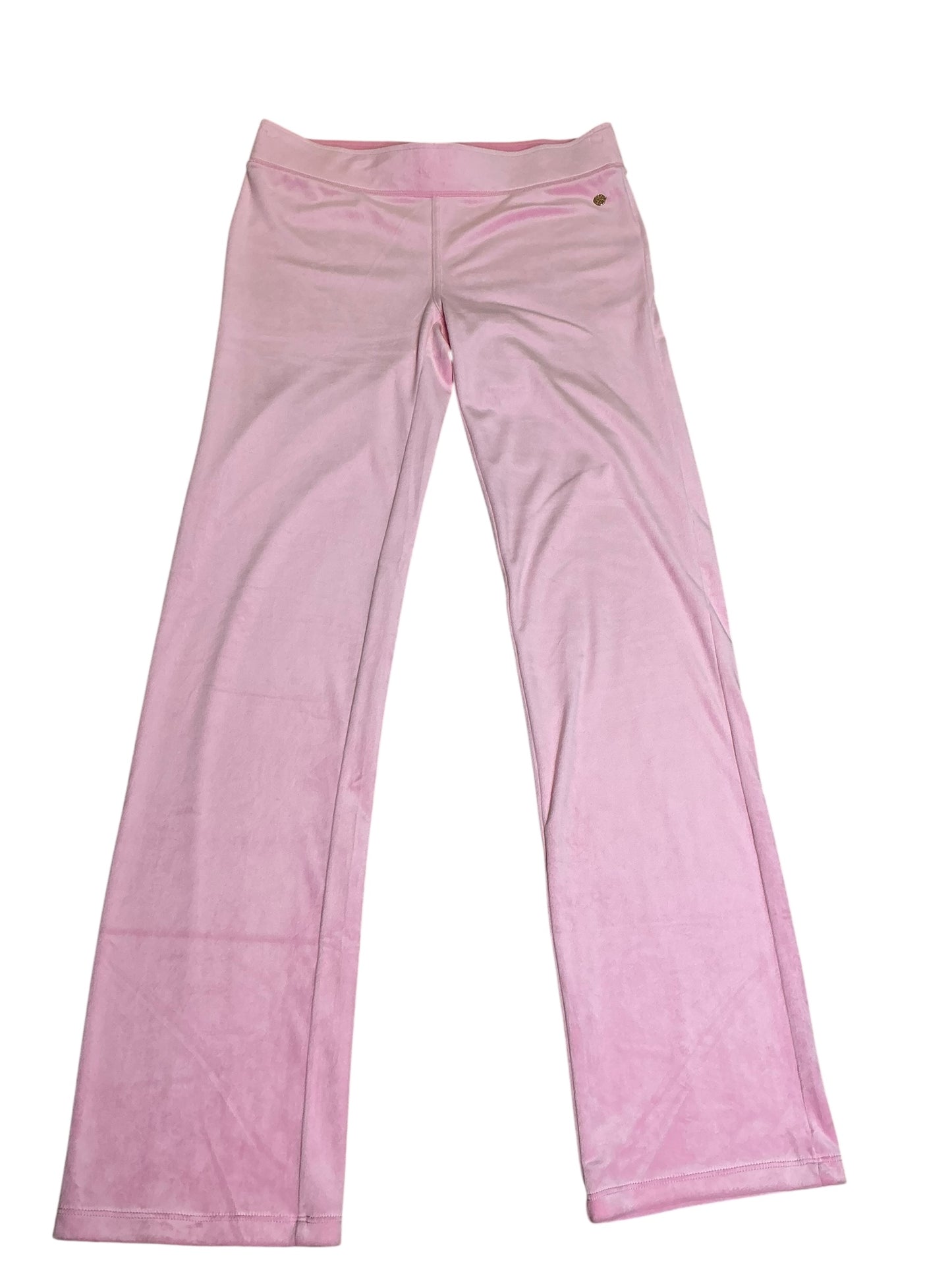 Lilly Pulitzer Dorsey Velour Pant Conch Shell Pink