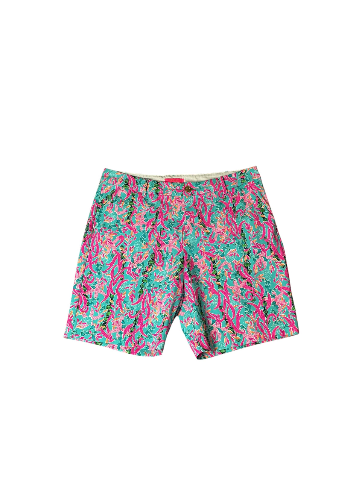Lilly Pulitzer Bermuda Shorts Seaweed Samba - Size 16