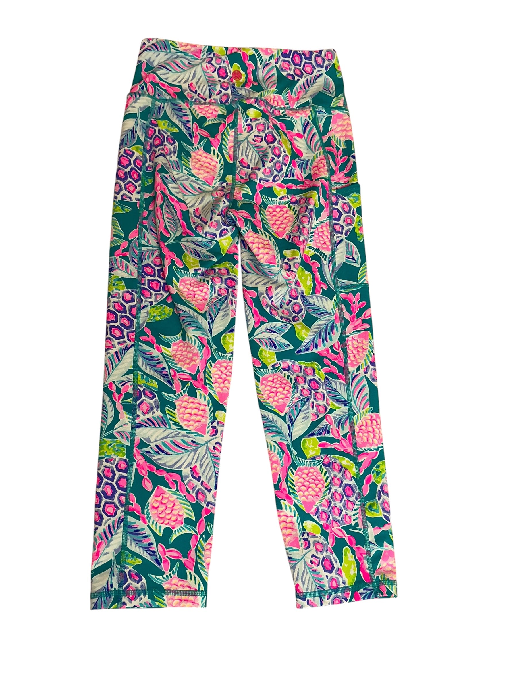 Lilly Pulitzer Weekender High-Rise Crop Legging Turtle Wave - Size S