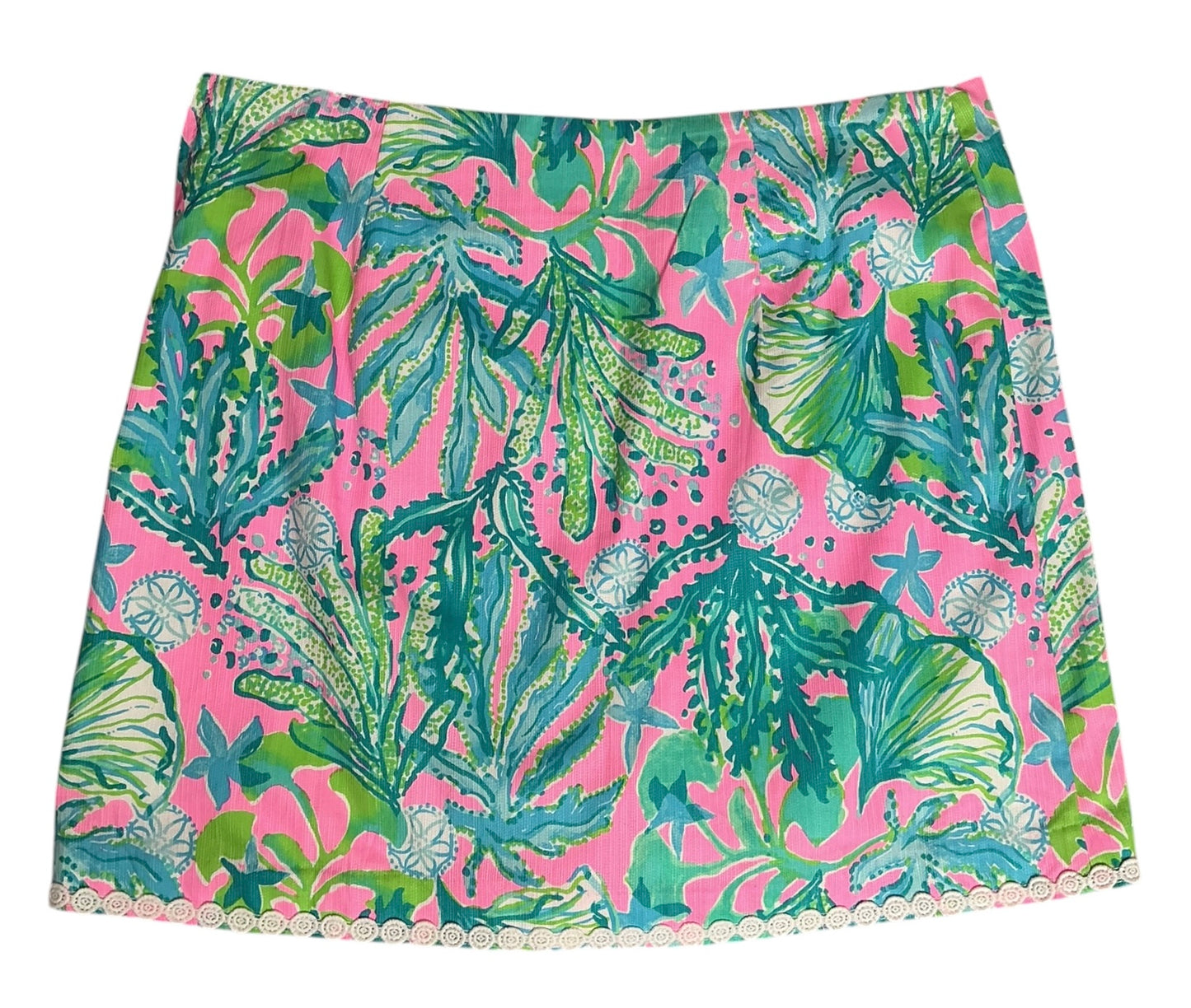 Lilly Pulitzer Patty Skort Mandevilla Baby Hip Nautic - Size 8
