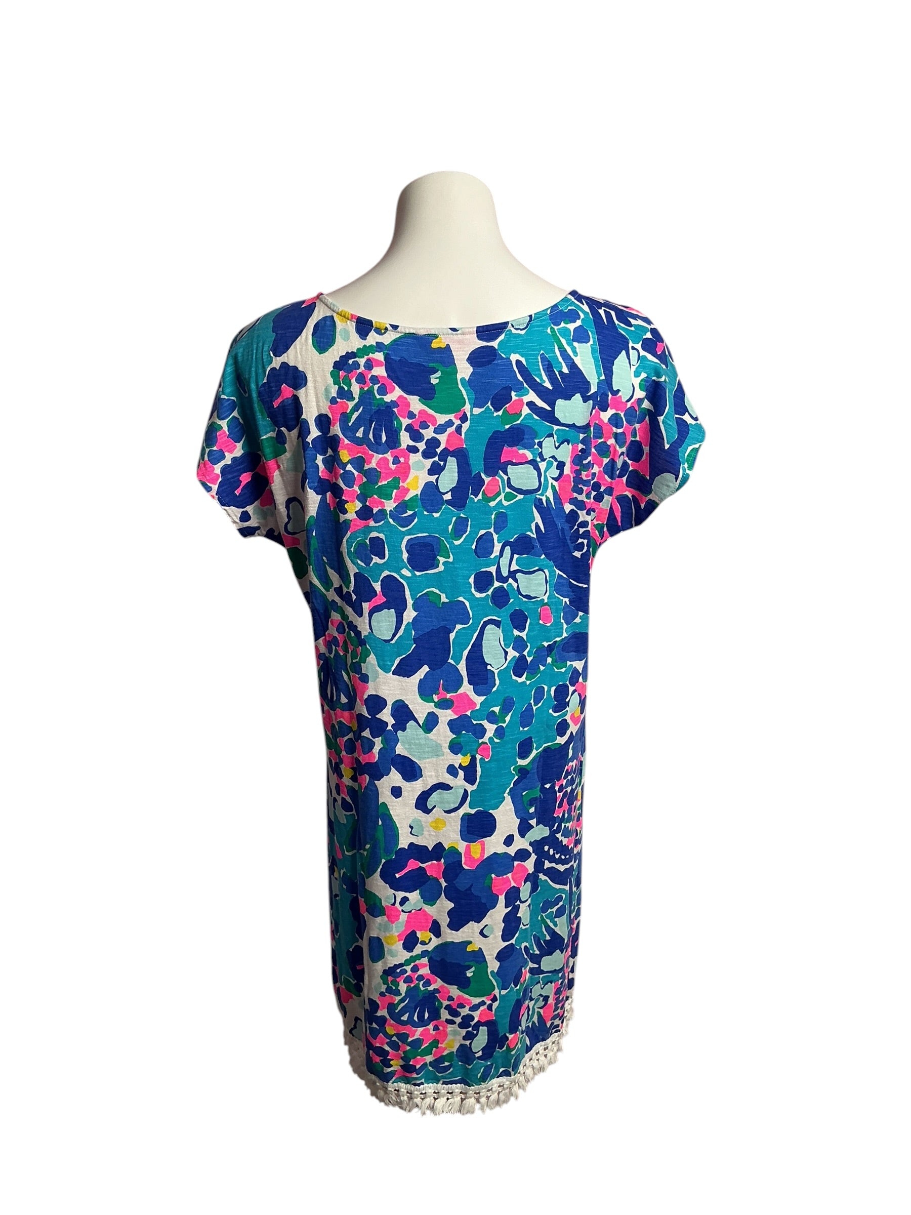 Lilly Pulitzer- Tilla Tunic Dress Multi Hit The Spot Size XS
