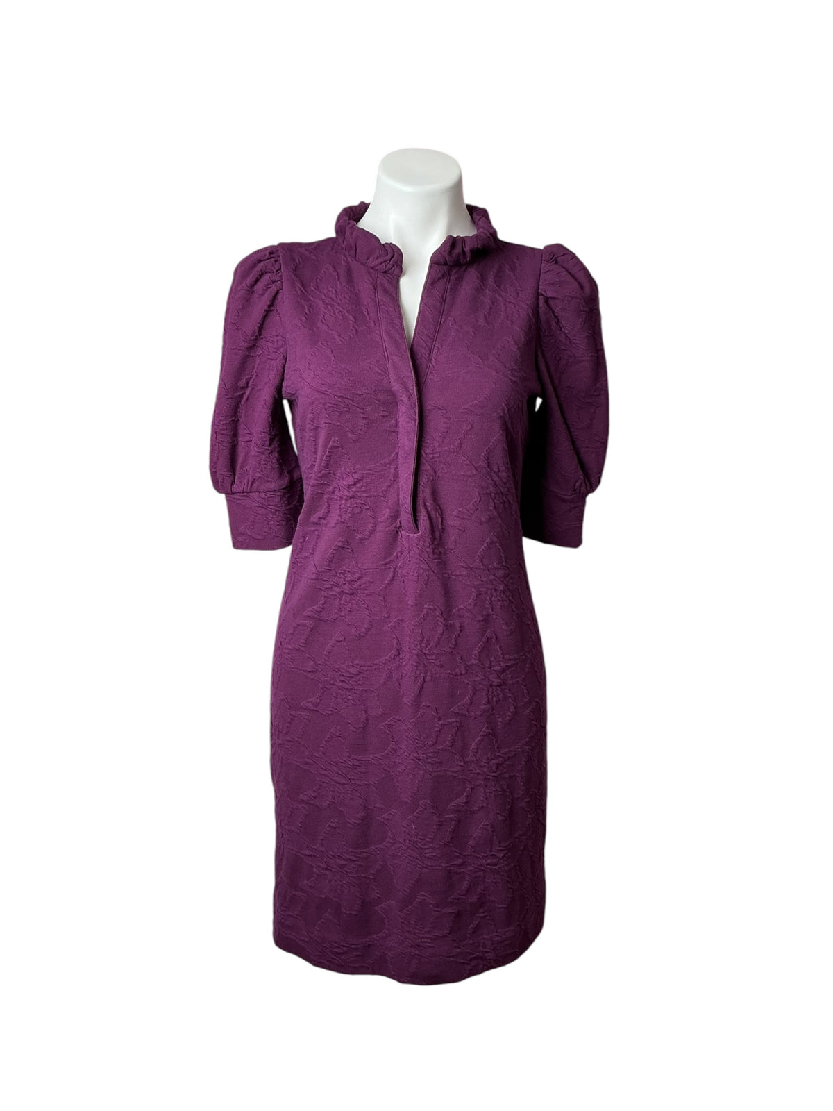 Lilly Pulitzer NWT Elsey Elbow Sleeve Dress Cherry Ganache Knit Pucker Jacquard - Size S