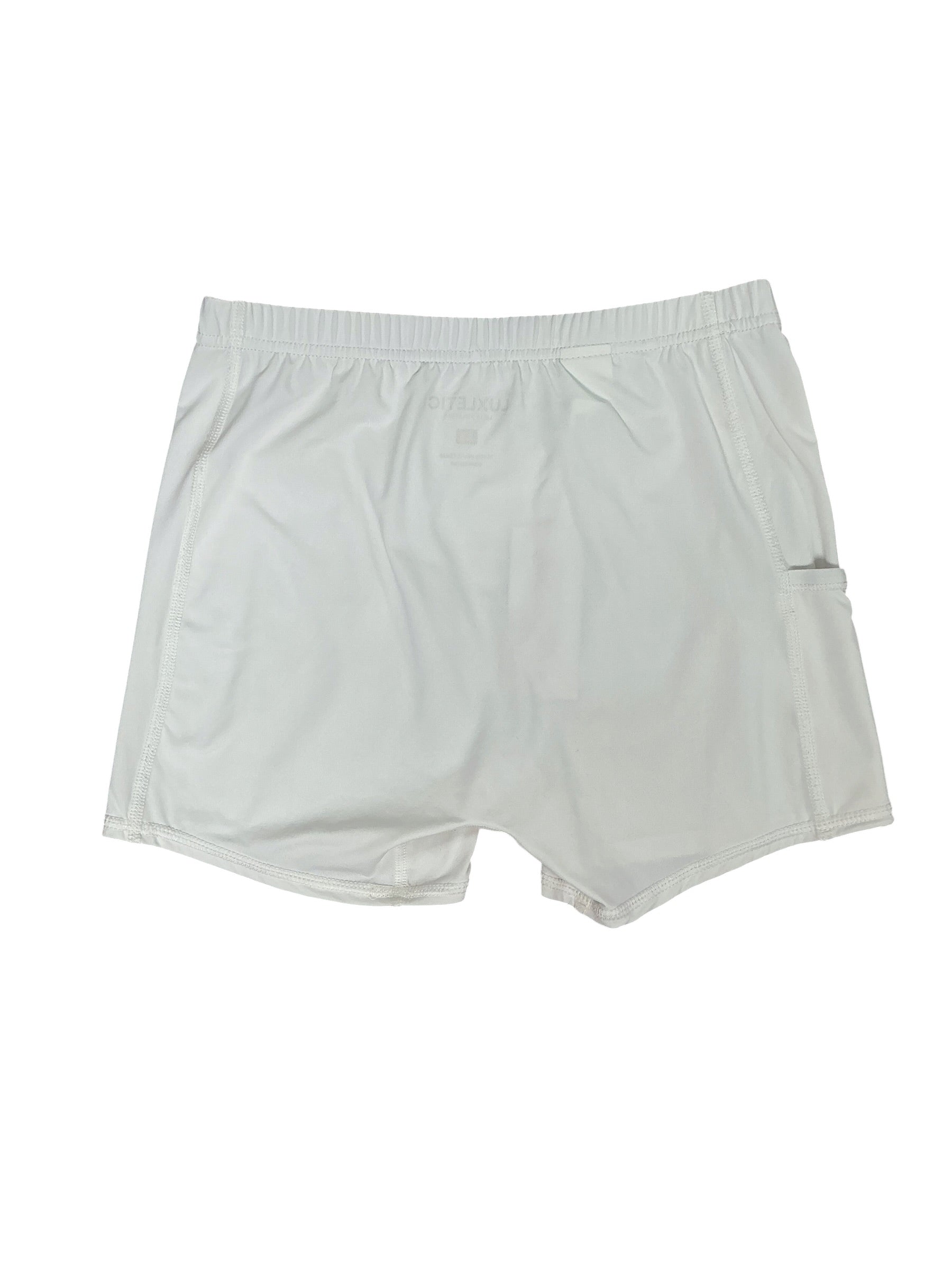 Lilly Pulitzer Luxletic UPF 50+ Bike Shorts - Resort White - Size XS