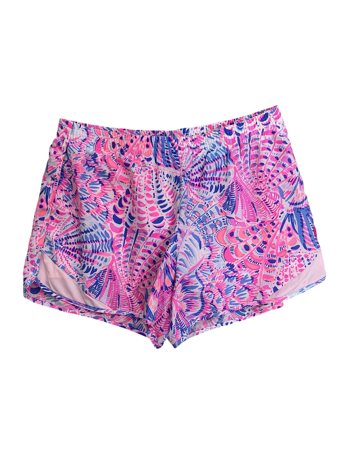 Lilly Pulitzer Luxletic Ocean Trail Short Raz Berry See You Soon - Size S