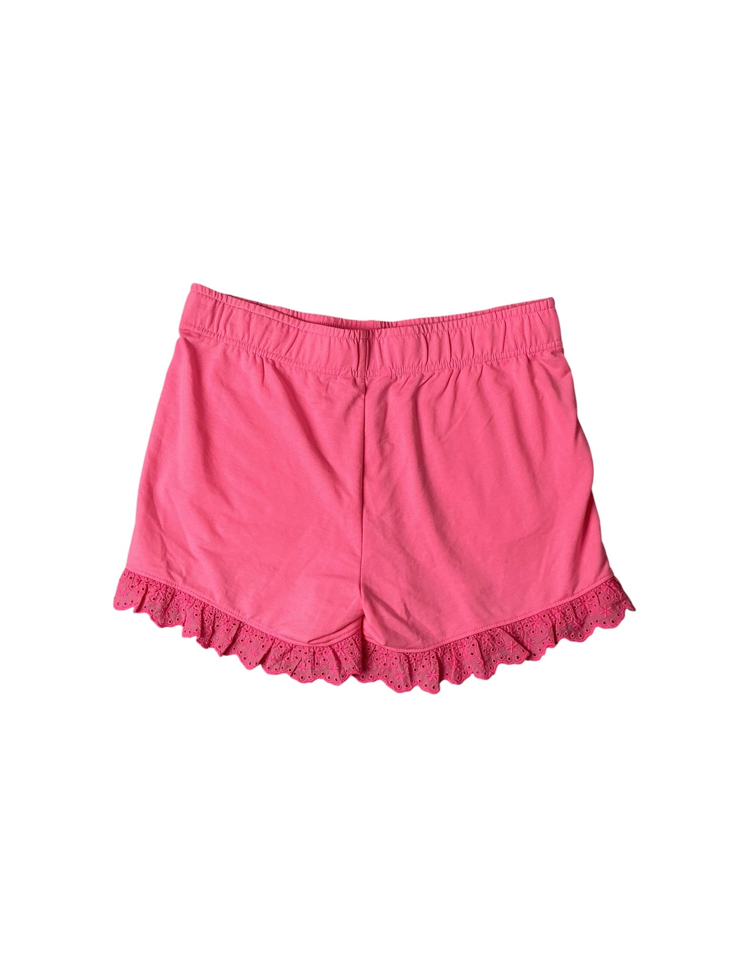 Lilly Pulitzer Ruffle Eyelet Knit Short Pink Shandy - Size M