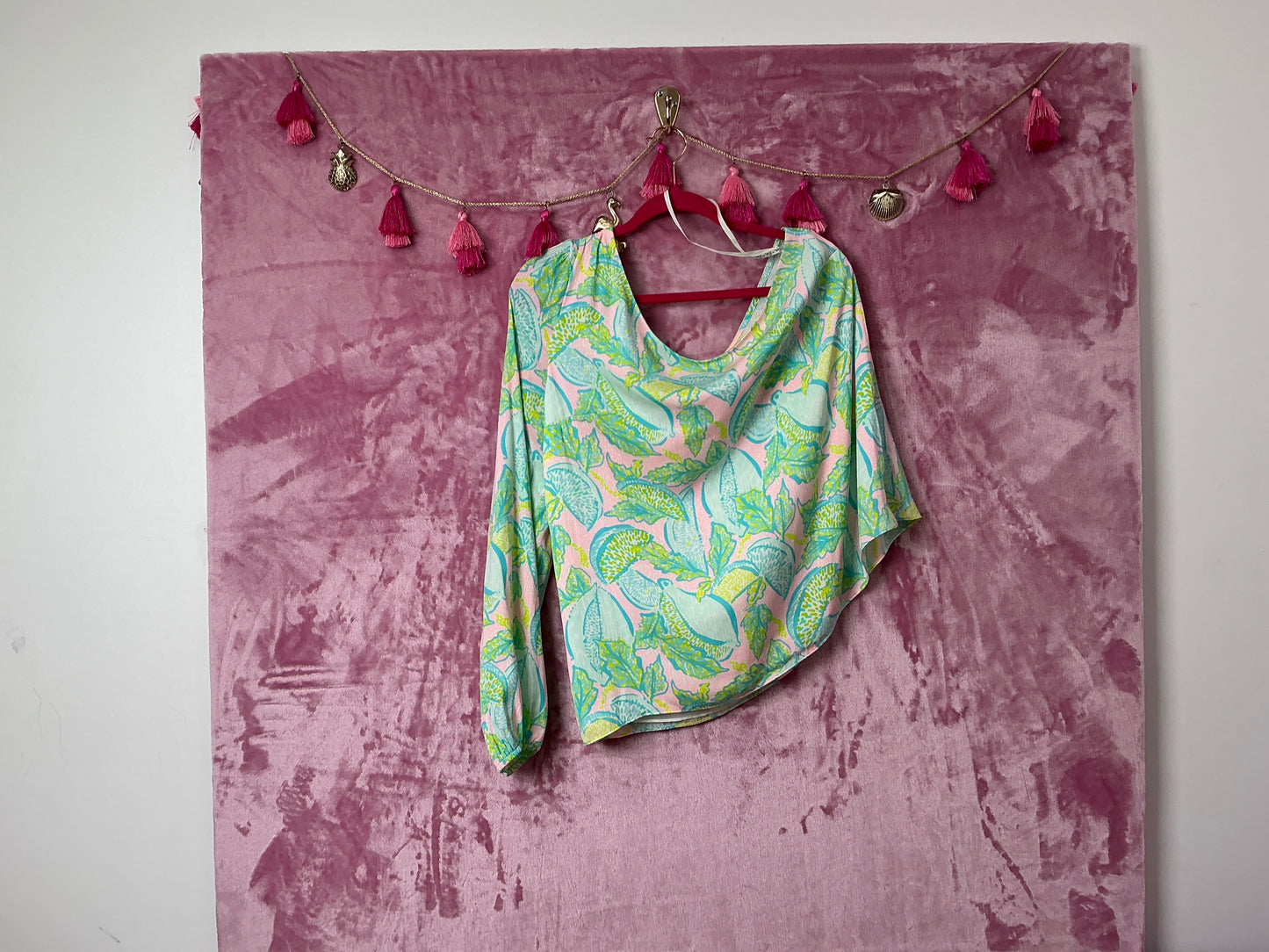 Lilly Pulitzer Long Sleeve Top - Size 14