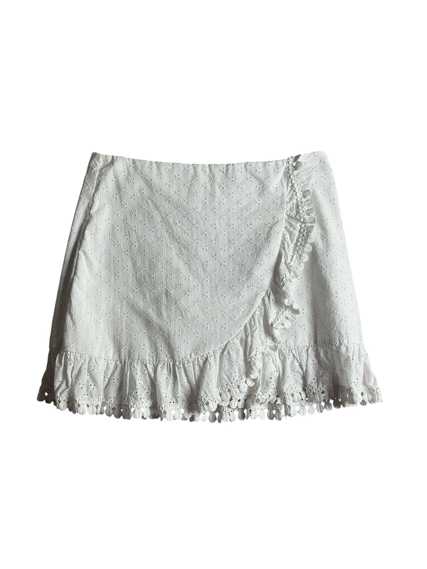 Lilly Pulitzer Eyelet Skort Resort White - Size 10