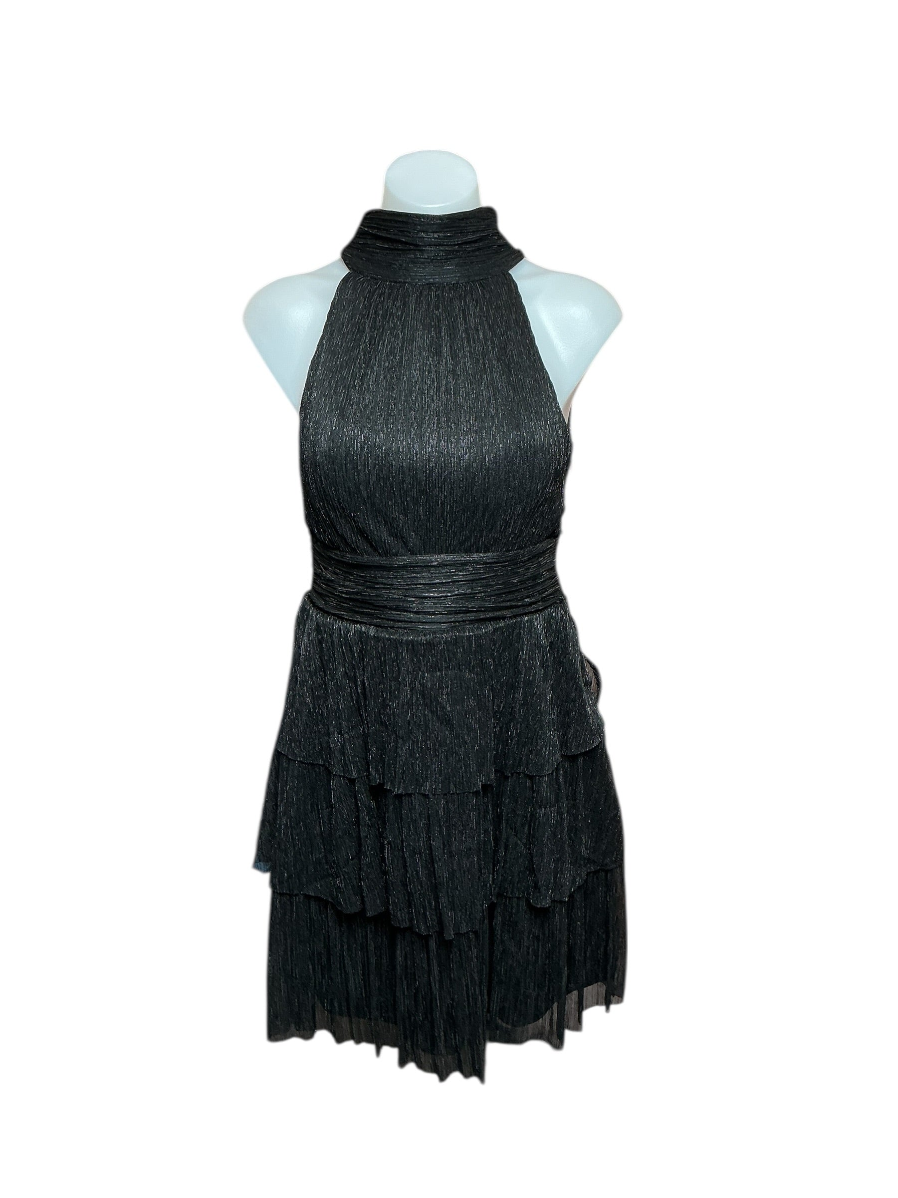 Lilly Pulitzer NWT Wyn Dress - Noir Metallic Knit Crinkle - Size 4