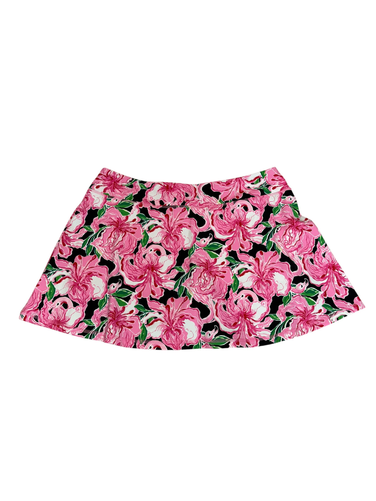 Lilly Pulitzer UPF 50+ Luxletic Aila Skort Onyx Party All The Time - Size XL