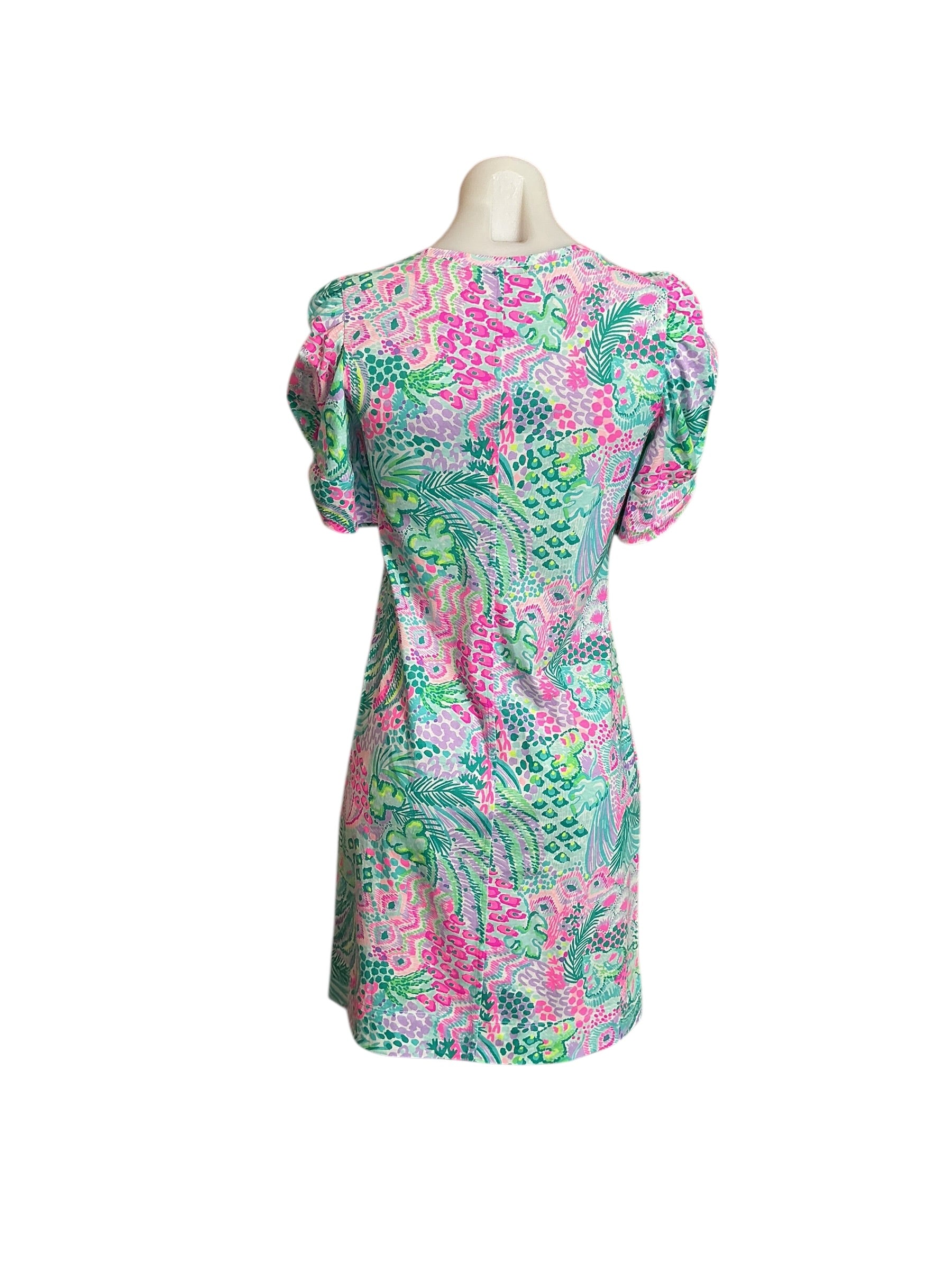 Lilly Pulitzer NWT Haydn Short sleeve Dress - Multi Banana Split - Size S
