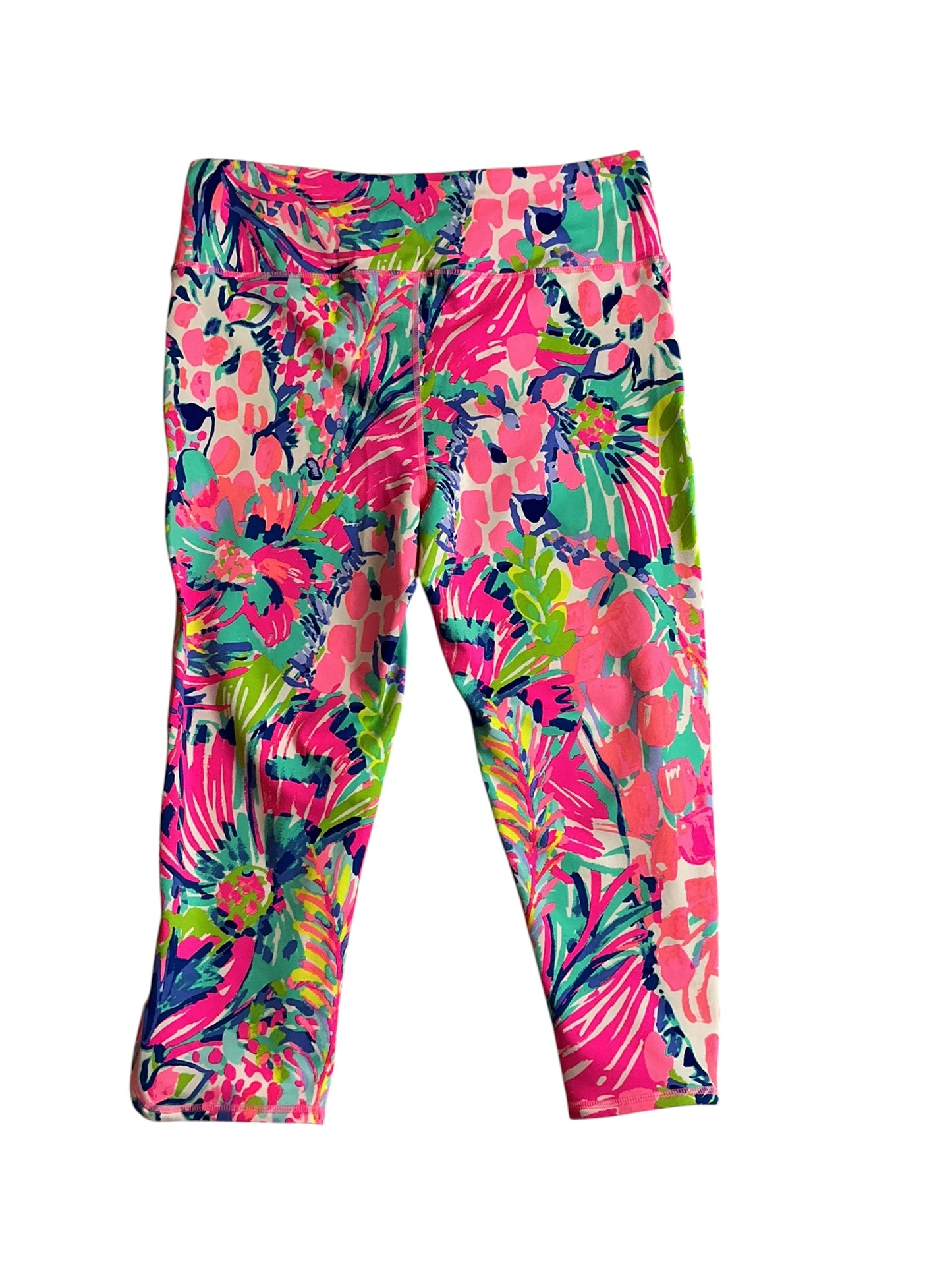 Lilly Pulitzer NWT UPF 50+ High Rise Weekend Legging Multi Gumbo Limbo - Size XL