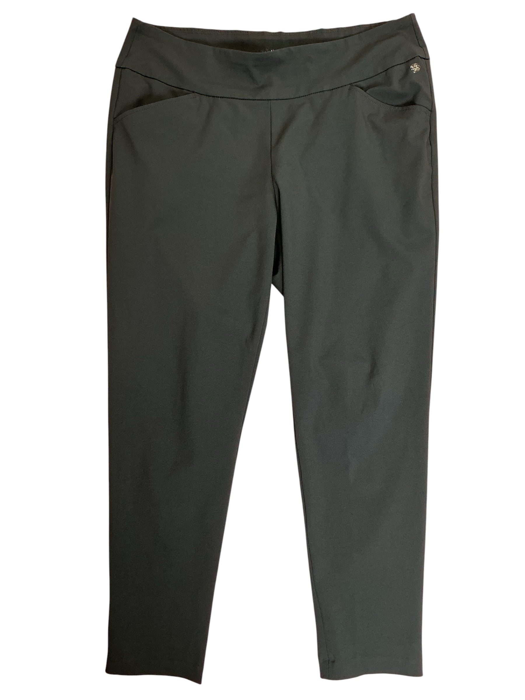 Lilly Pulitzer Luxletic Corso Pants Onyx Black - Size 16
