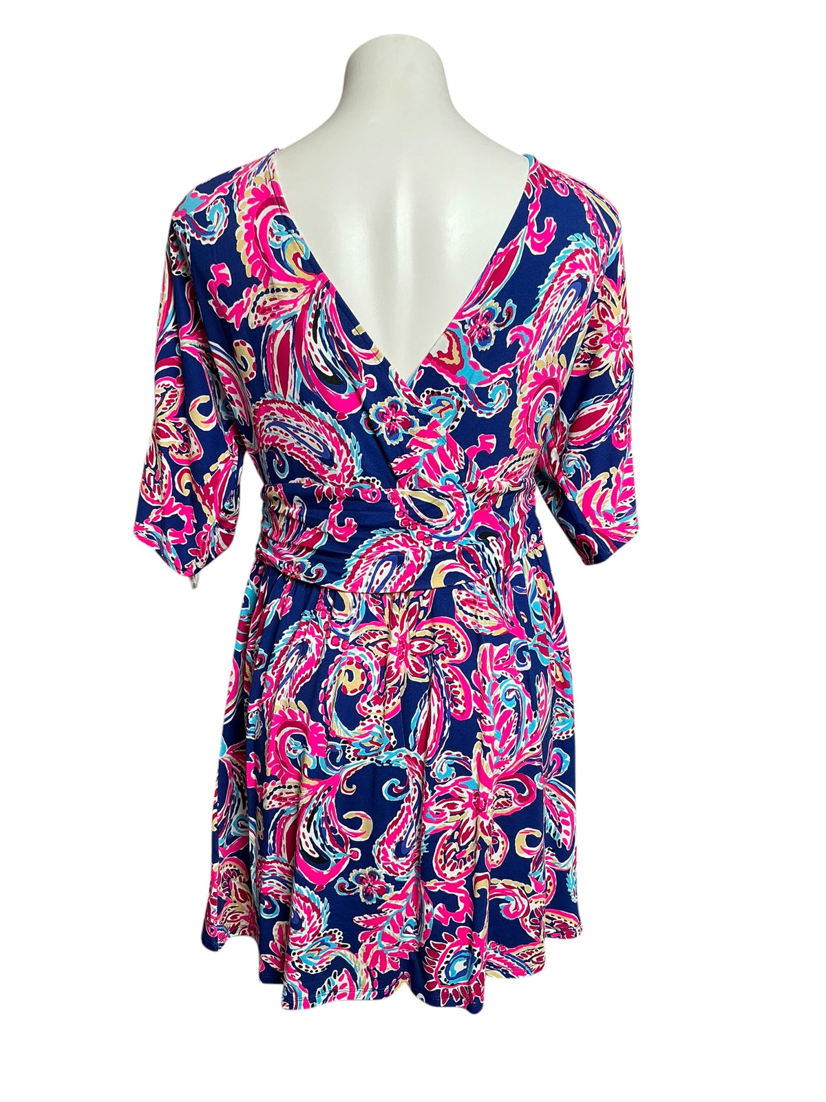 Lilly Pulitzer NWT Parigi Boat Neck Romper Multi Fitting About - Size L