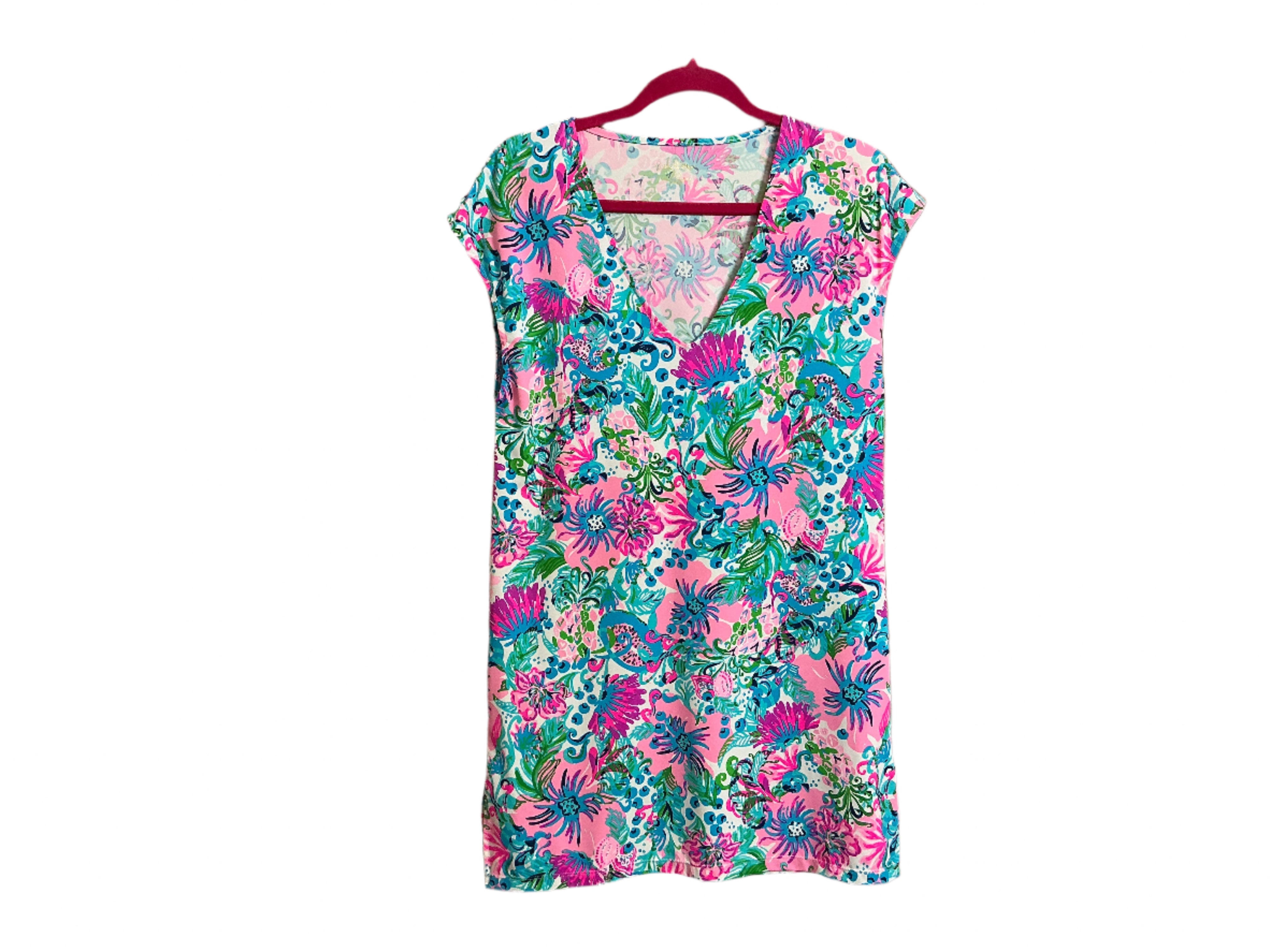 Lily Pulitzer NWT Talli VNeck Coverup Dress - Size XXS