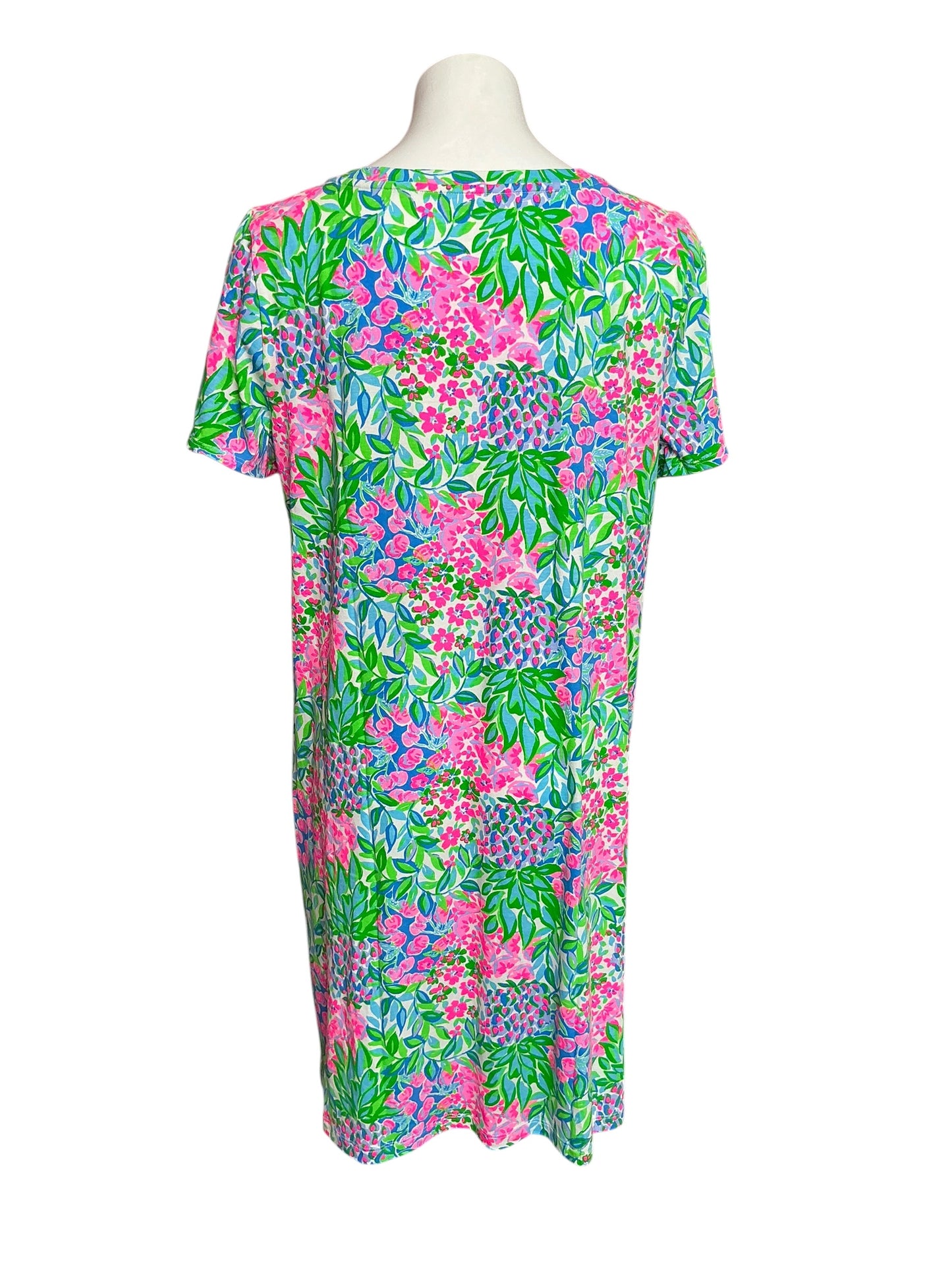 Lilly Pulitzer NWT Cody Short Sleeve Dress Multi A Cherry On Top - Size XL
