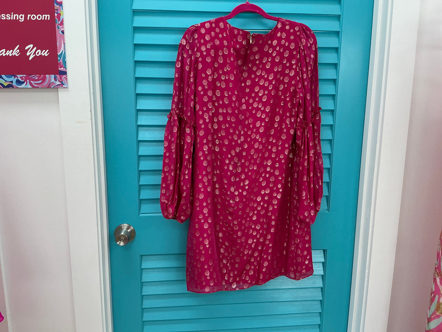 Lilly Pulitzer NWT Cleme Silk Dress Mystique Pink Silk Bubbly Clip - Size 10