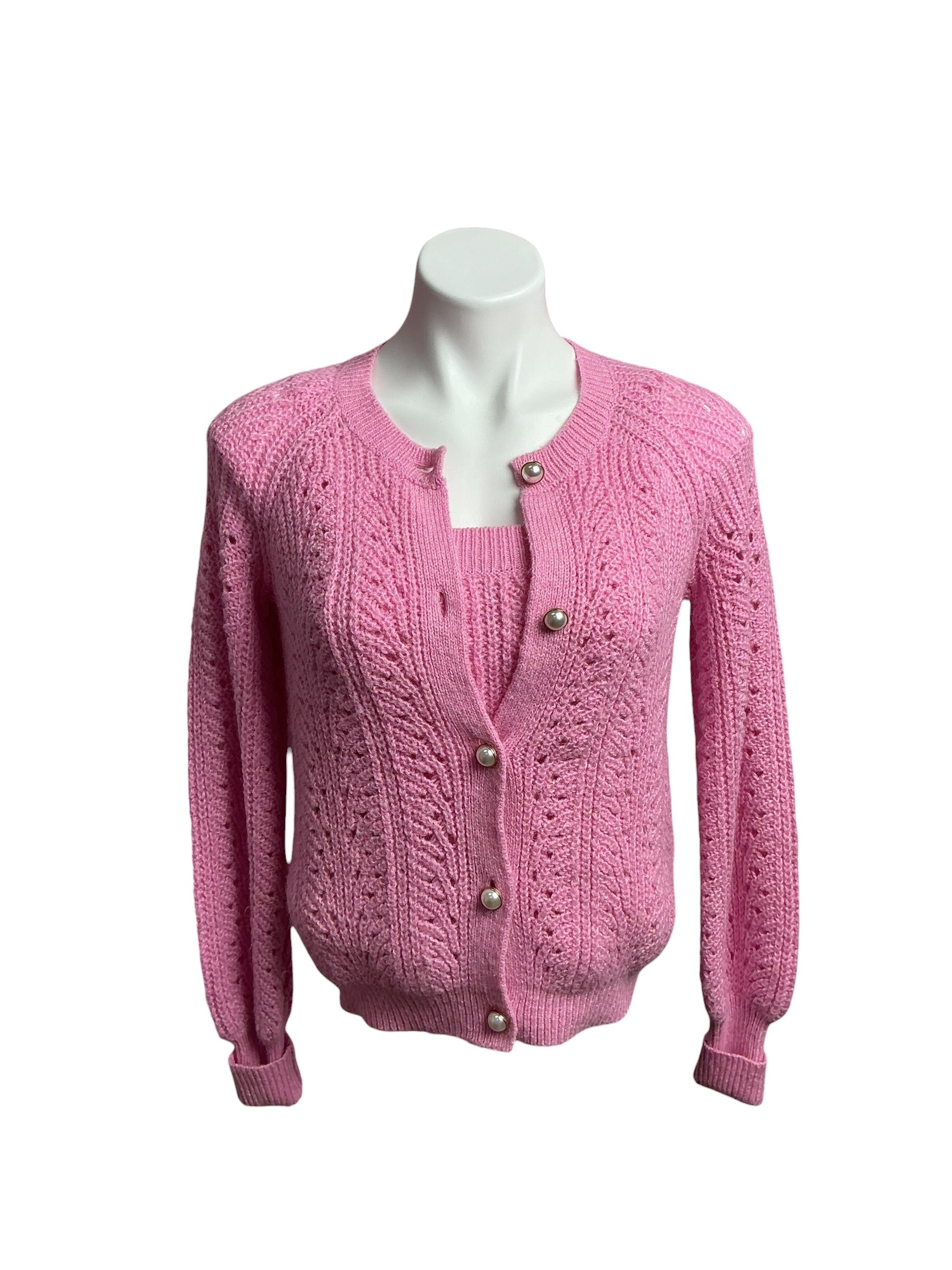 Lilly Pulitzer- Zabrina Sweater Set Lilac Rose Marl Size XS