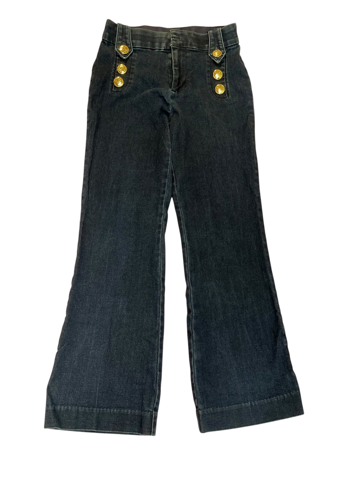 Lilly Pulitzer Parish High Rise Crop Flare Jean Cosmic Wash - Size 2
