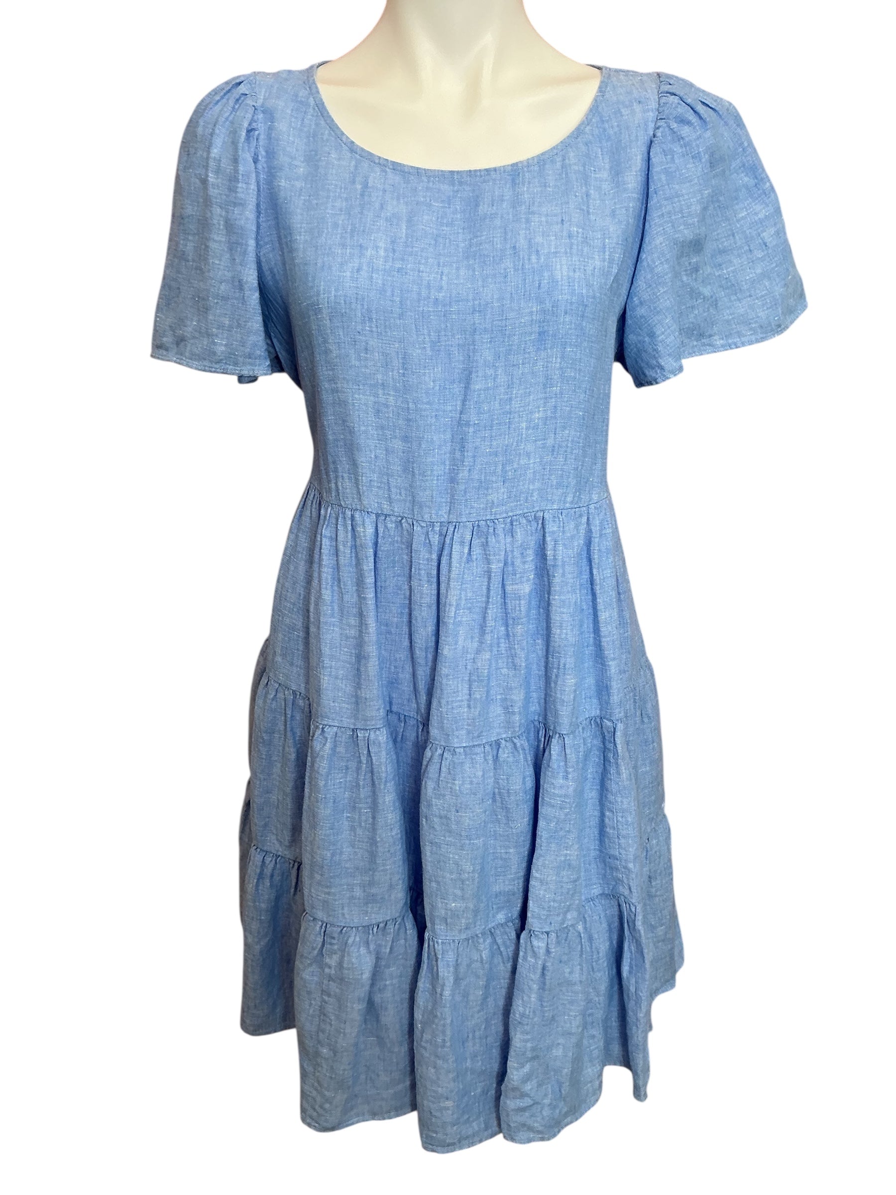 Lilly Pulitzer NWT Jocelyn Short Sleeve Dress Boca Blue X Resort White - Size L