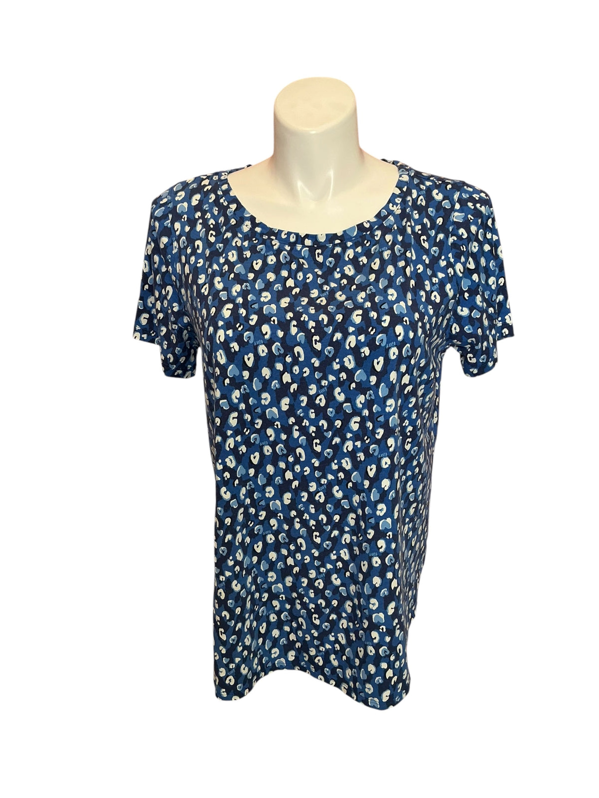 Lilly Pulitzer Key West Top Starlight Navy You're An Animal - Size XL