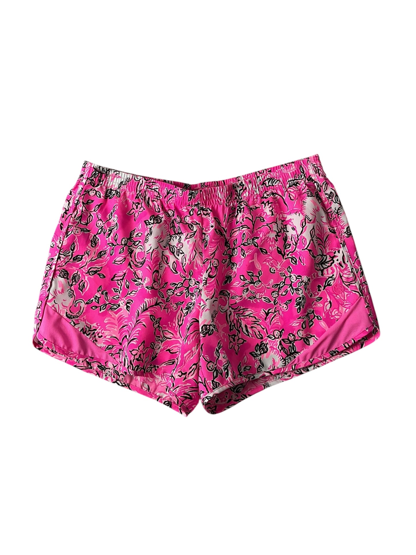 Lilly Pulitzer Luxletic Ocean Trail Short Purrposefully Pink - Size M
