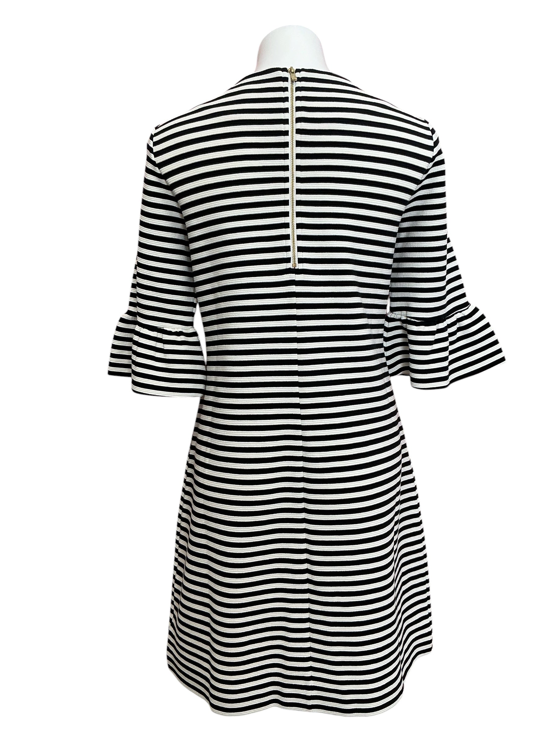 Lilly Pulitzer Alden Shift Dress Coconut Ottoman Stripe - Size XL
