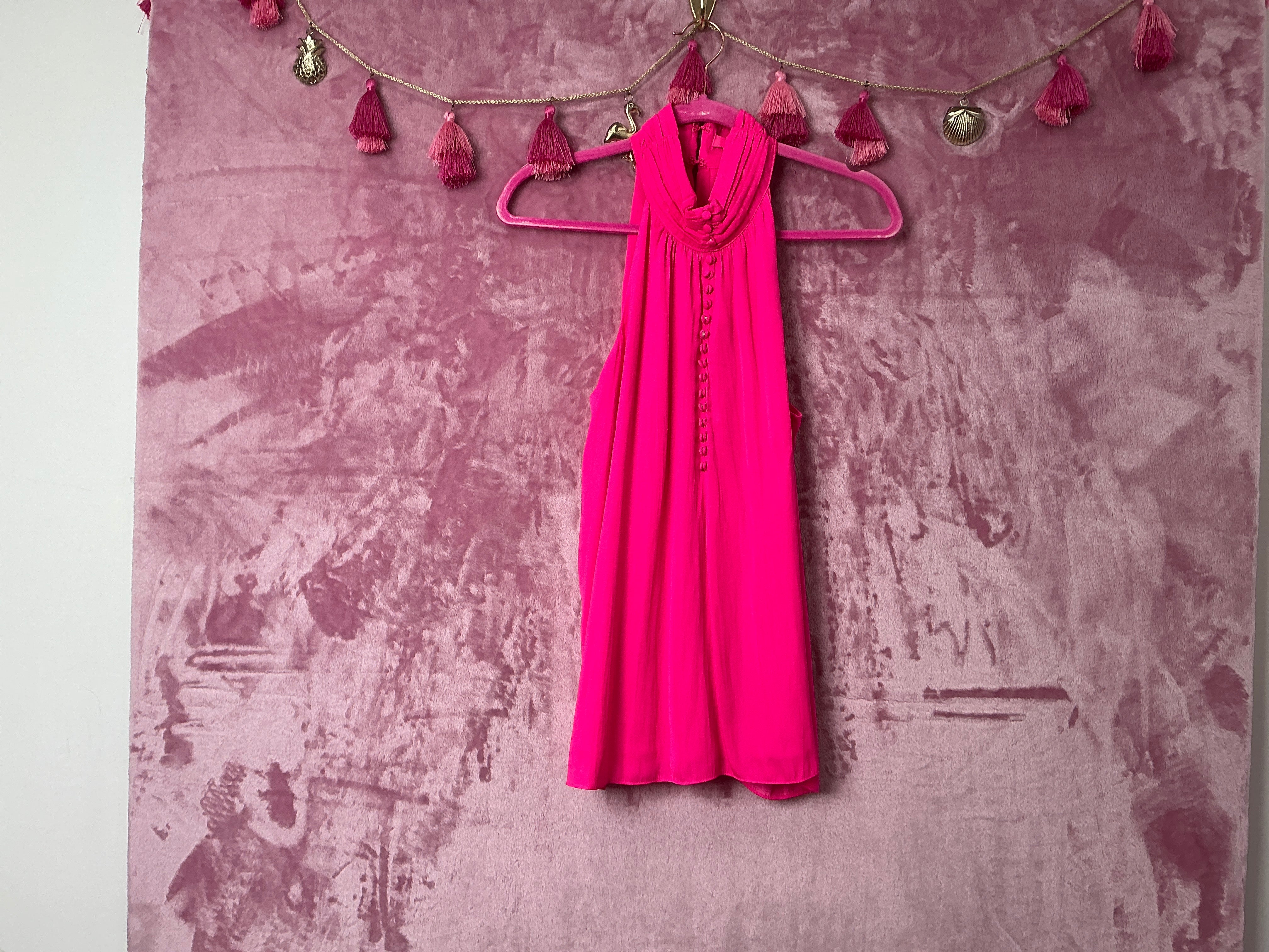 Lilly Pulitzer NWT Kristine Top Pink Tango - Size M