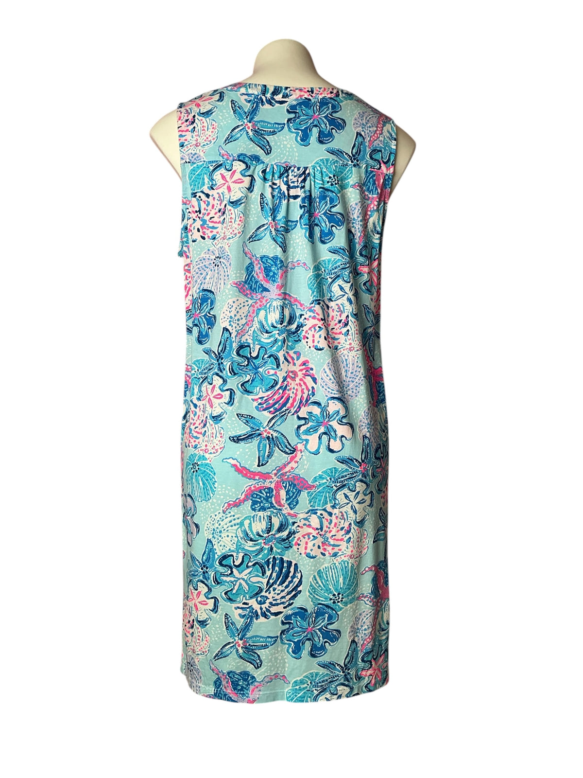 Lilly Pulitzer Dev Dress Bahamas Beachcomber - Size L