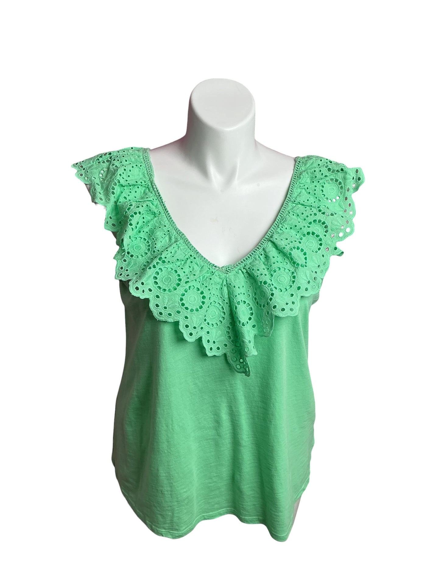 Lilly Pulitzer- Plaza Top Patina Green Size XL