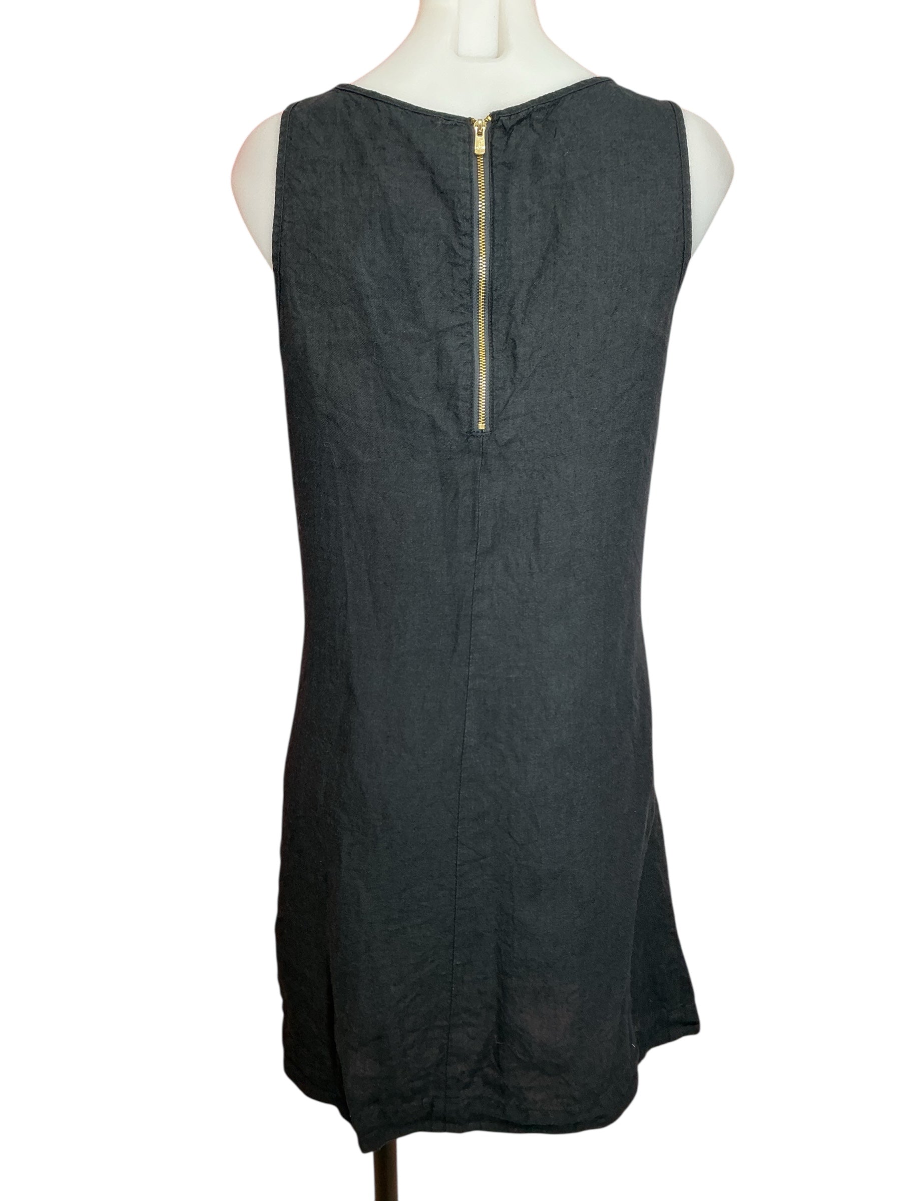 Lilly Pulitzer Edelyn Linen Swing Shift Dress Onyx - Size 0