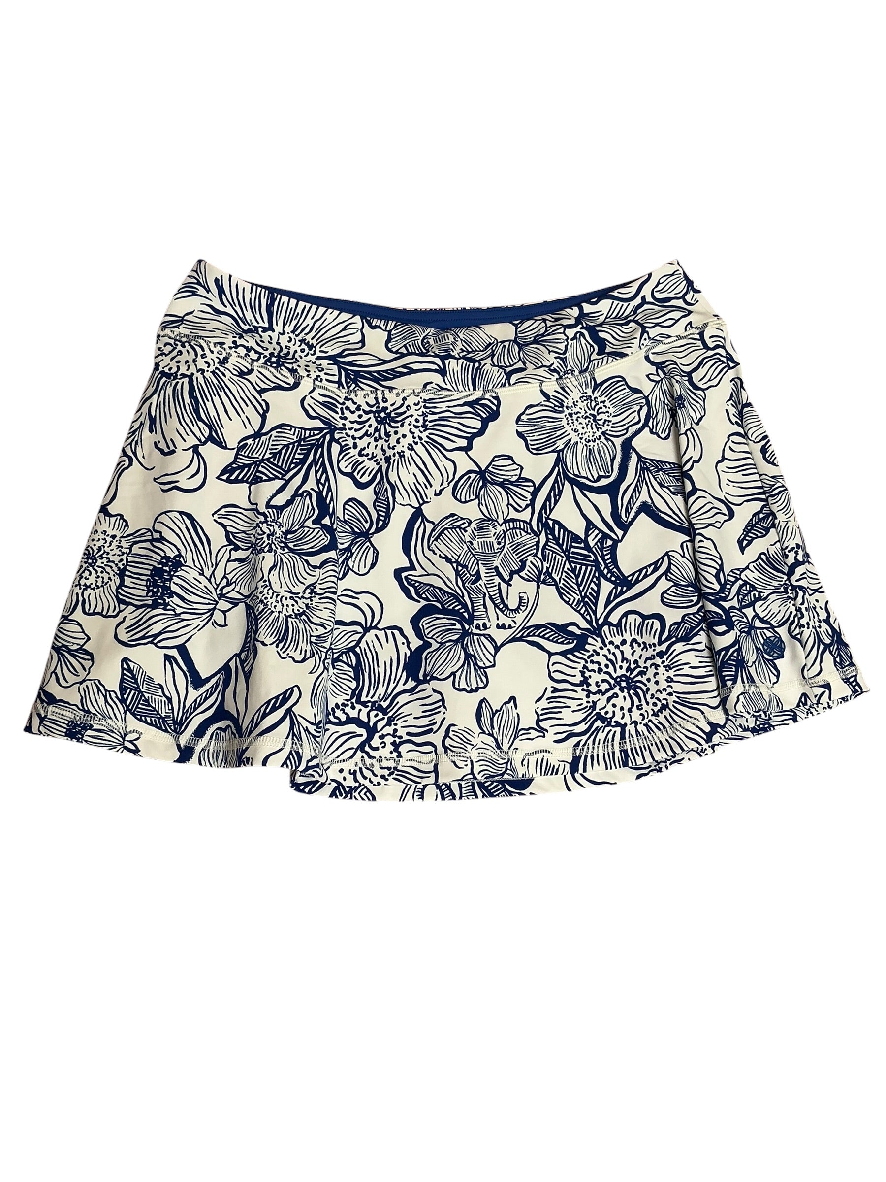 Lilly Pulitzer NWT Aila Skort UPF 50+ Coconut Unforgettable - Size L