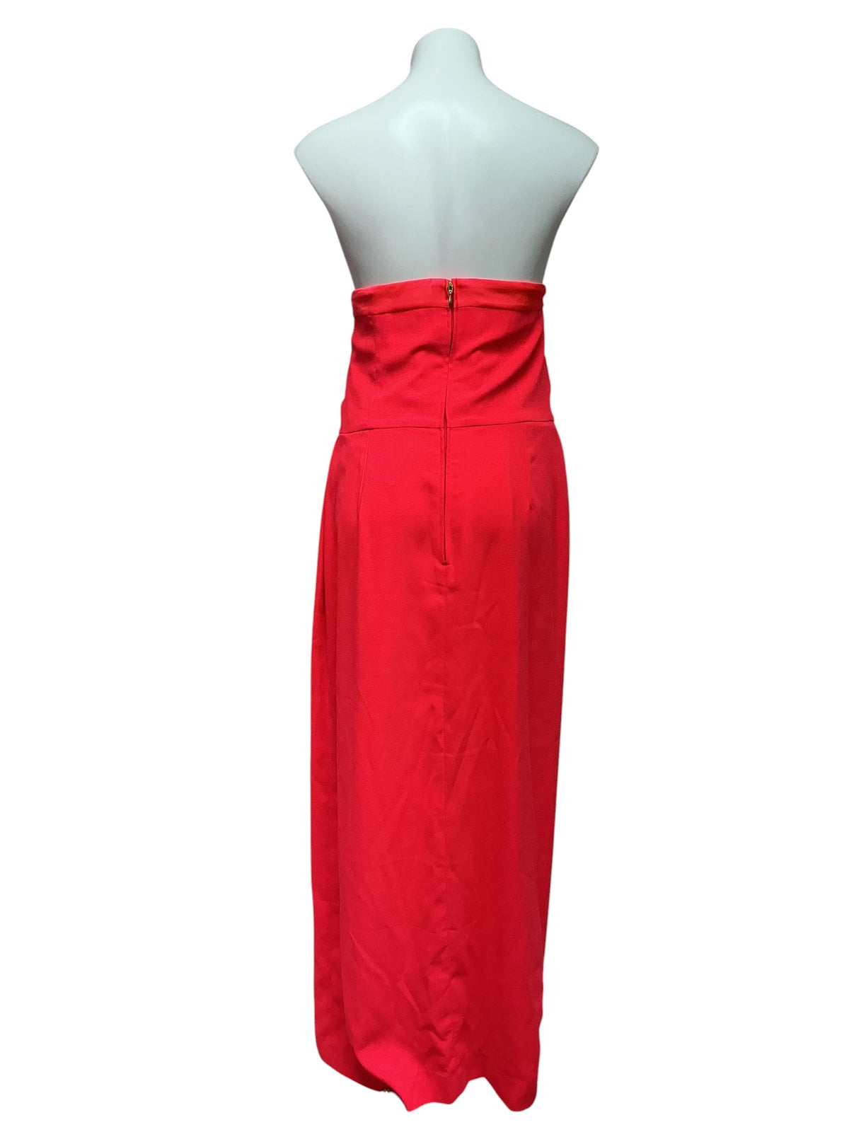 Lilly Pulitzer NWT Anasophia Rosette Strapless Maxi Dress Cane Coral - Size 14