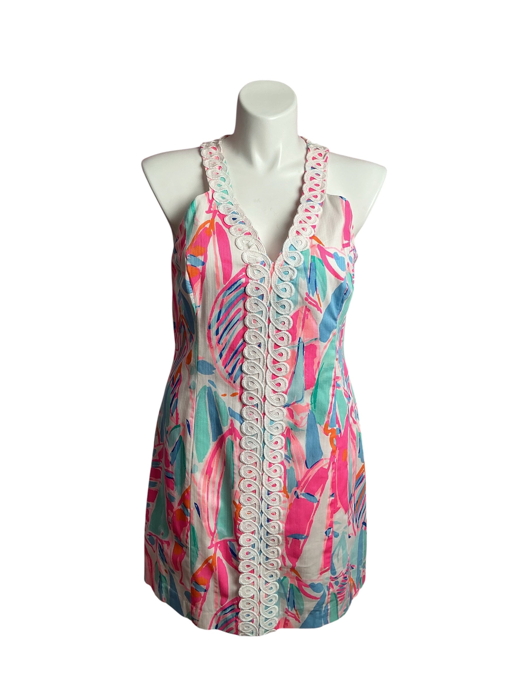 Lilly Pulitzer- NWT Lynn Shift Dress Multi Out To Sea Size 16