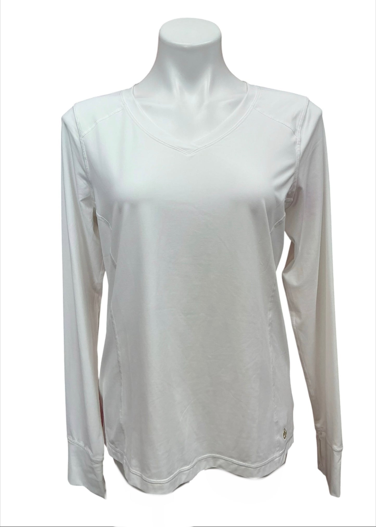 Lilly Pulitzer Luxletic Renay Sunguard Resort White - Size L