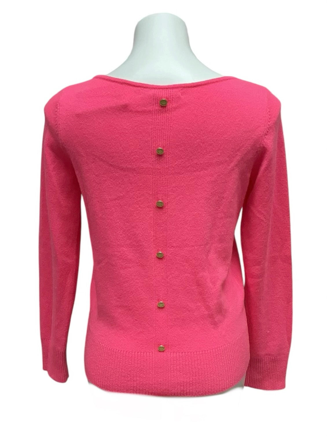 Lilly Pulitzer Fairley Cashmere Sweater Coral Sand - Size M
