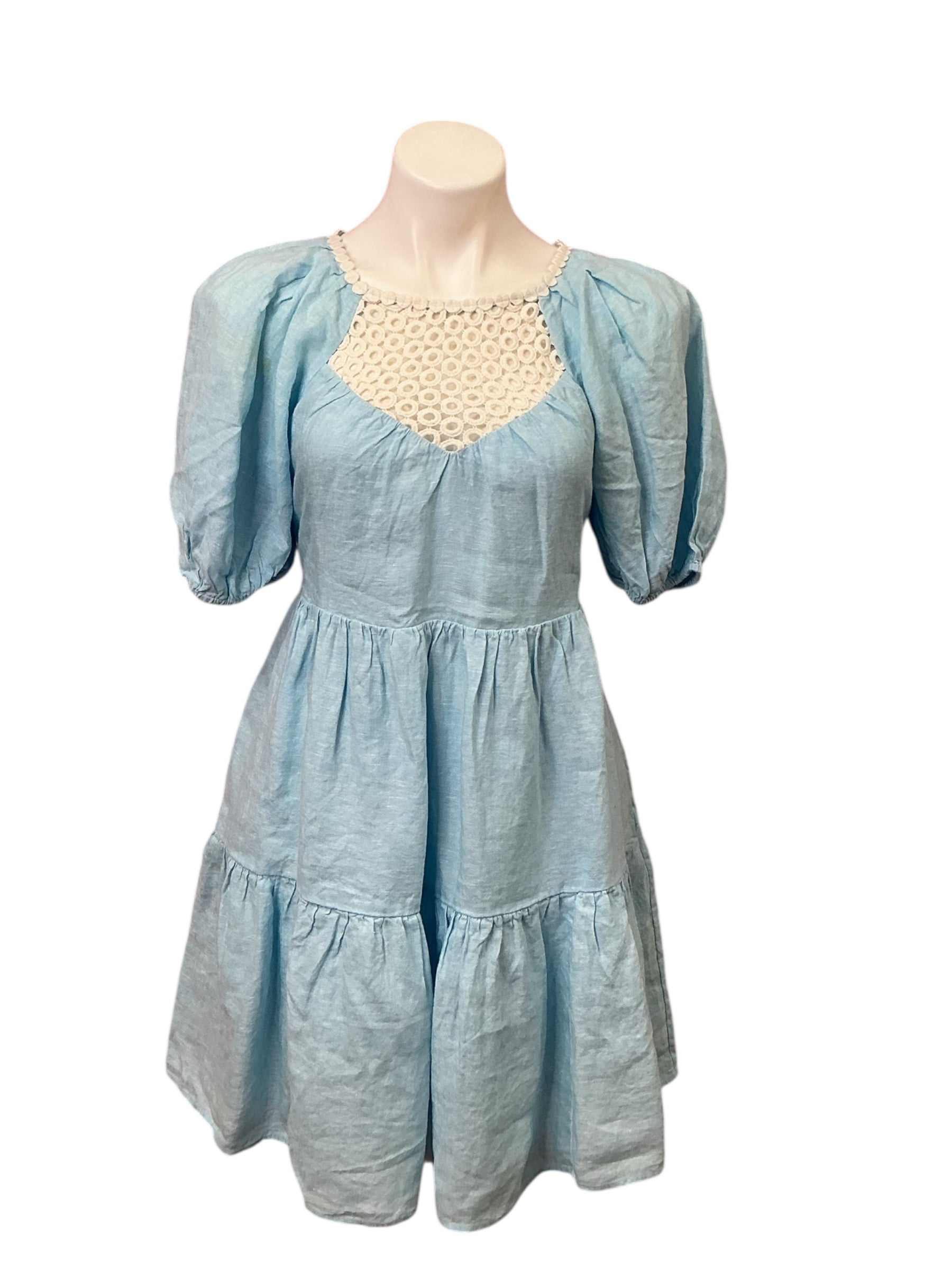 Lilly Pulitzer NWT - Charlet Short Sleeve - Celestial Blue - Size 0