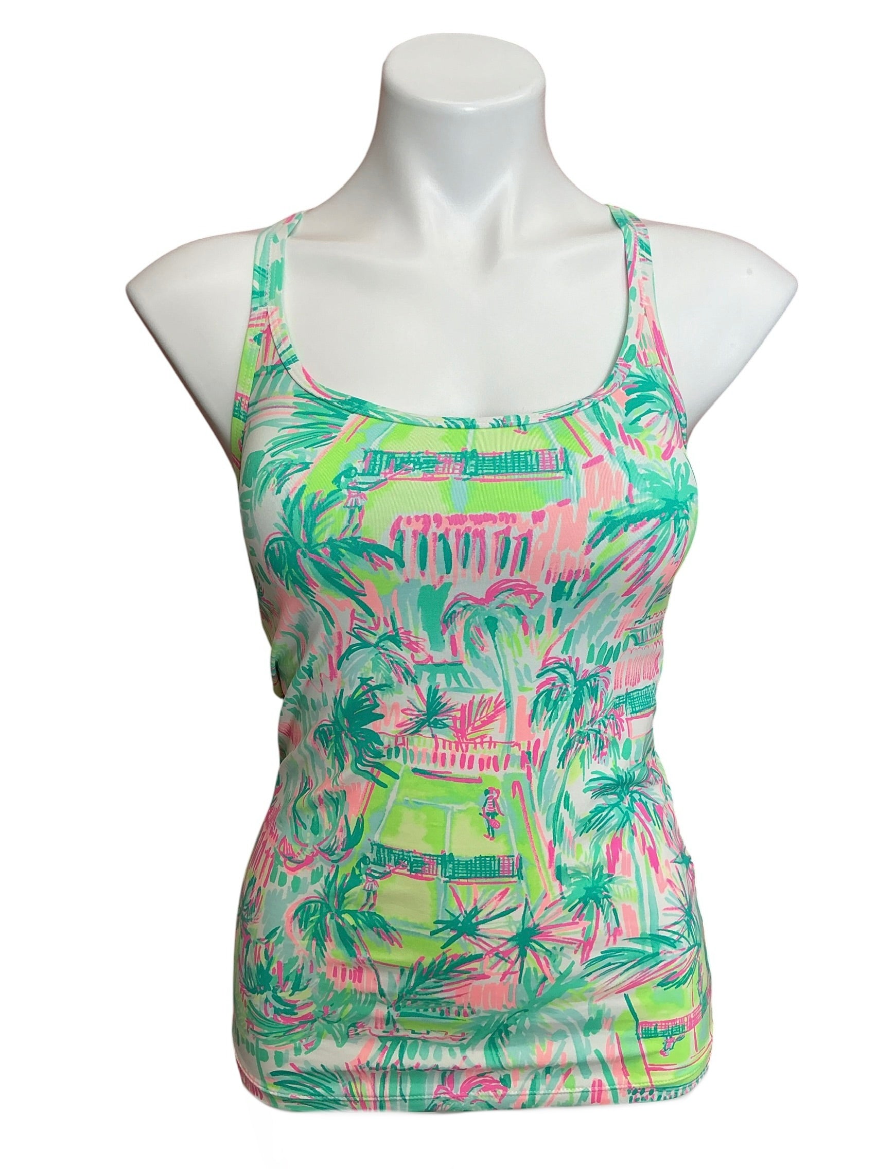 Lilly Pulitzer NWT UPF 50+ Meryl Nylon Avida Multi Perfect Match - Size S
