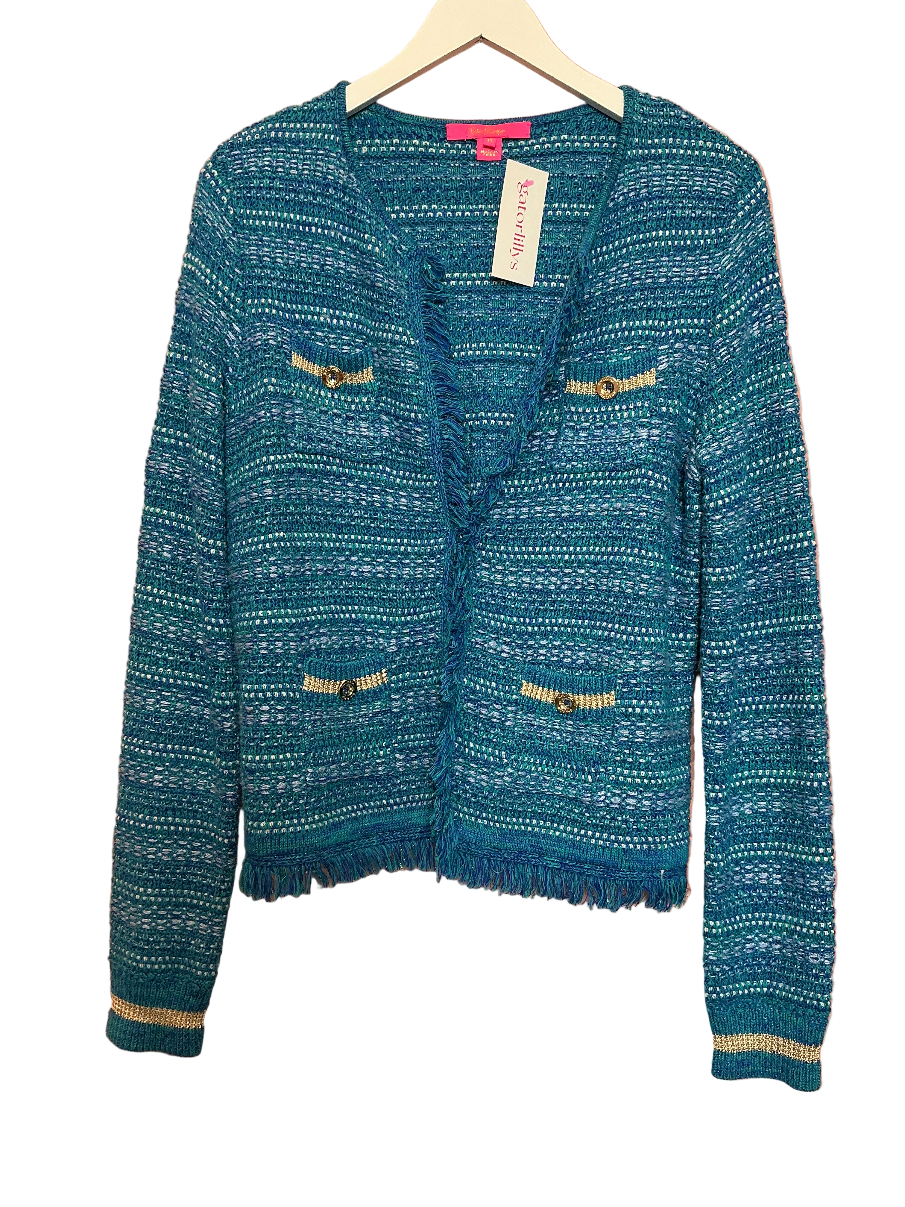 Lilly Pulitzer Sweater Jacket - Size M
