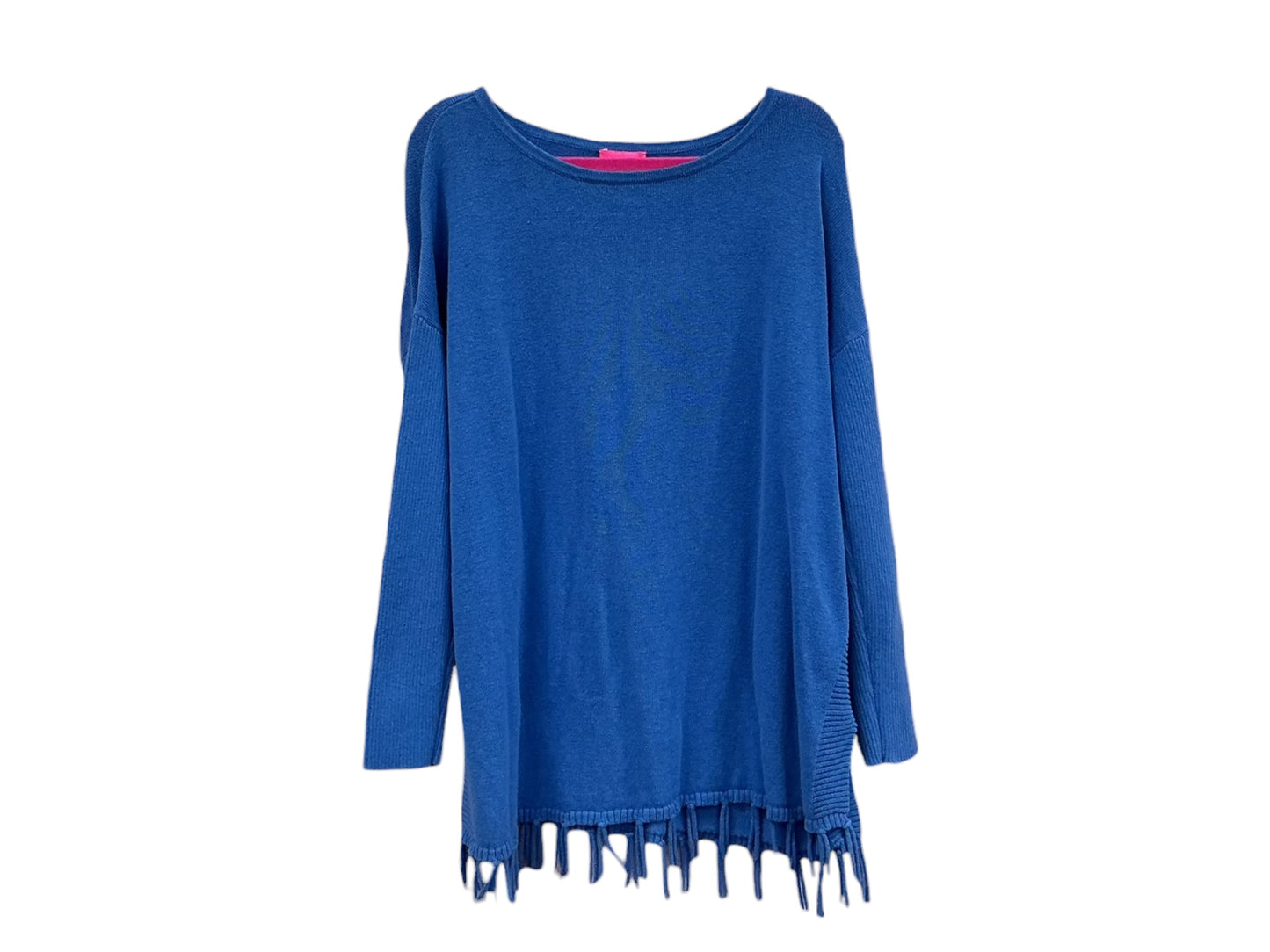 Lilly Pulitzer Kids Mini Ramona Sweater Solid Coastal Blue- Size L(8-10)