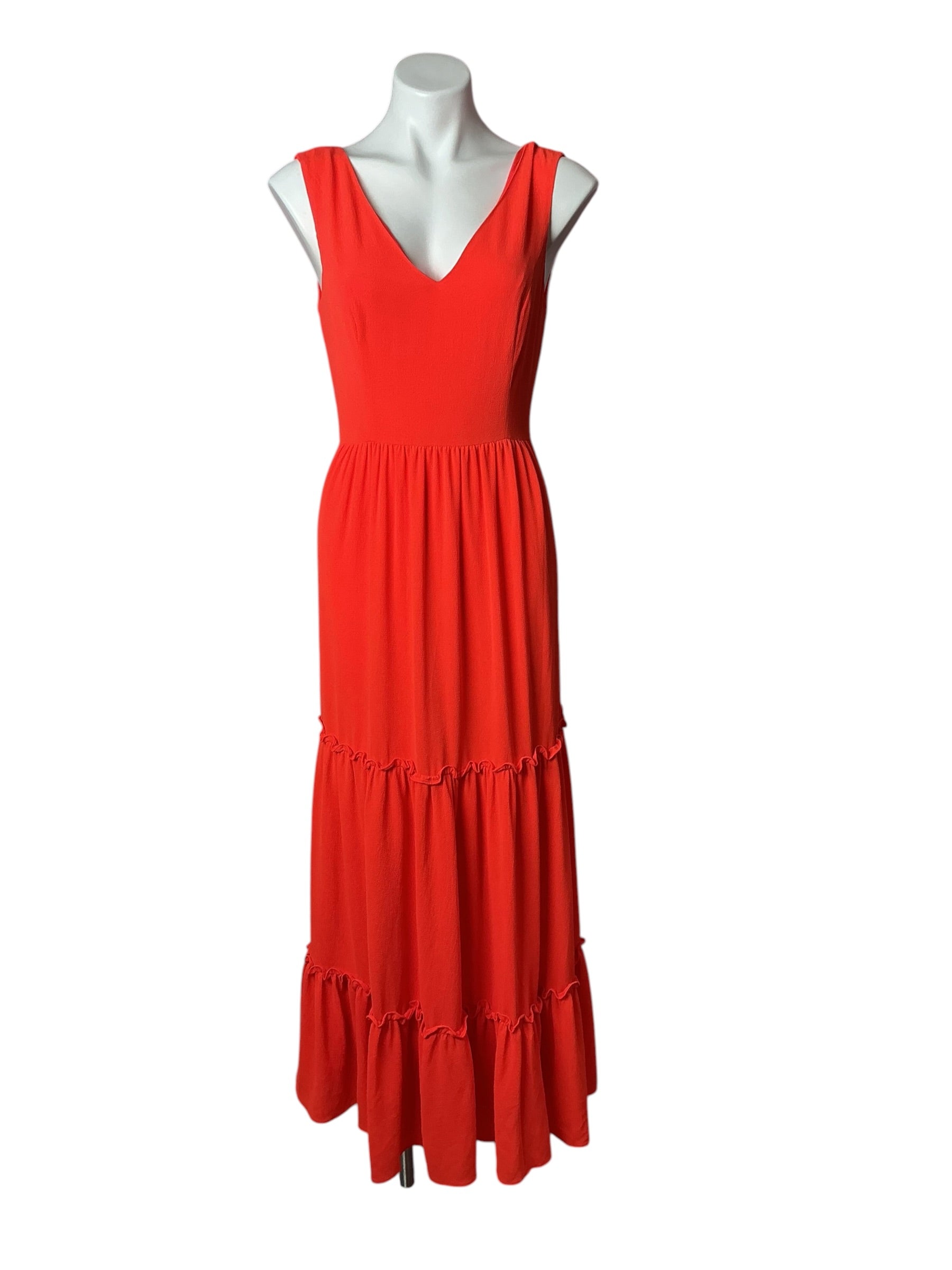 Lilly Pulitzer NWT Violetta Maxi Dress Picante Coral - Size 2