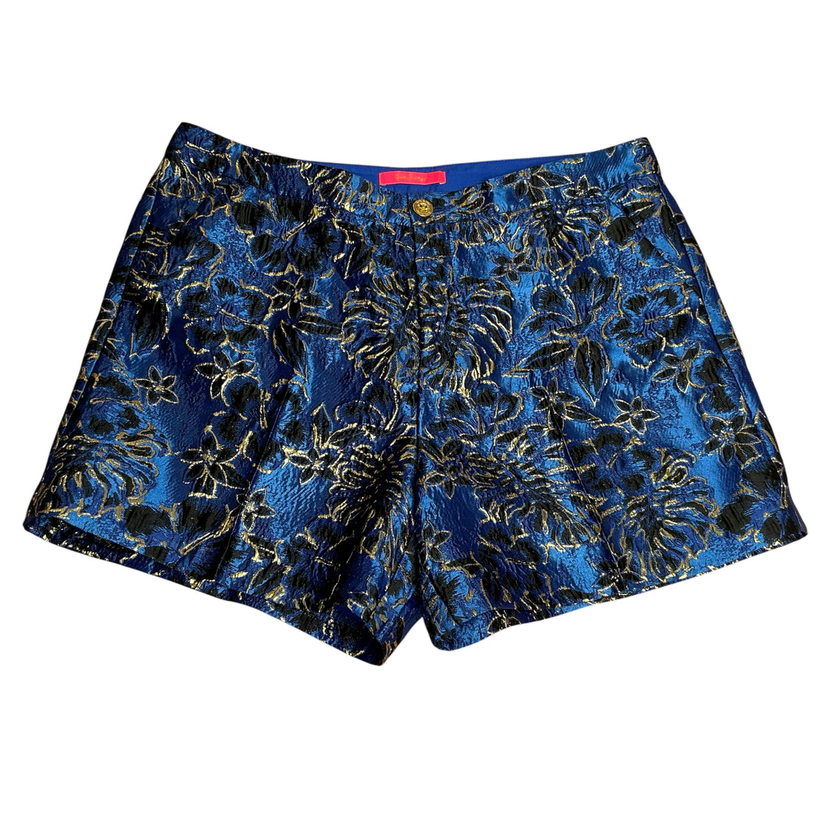 Lilly Pulitzer Callahan High-Rise Short Blue Grotto Twilight - Size 16
