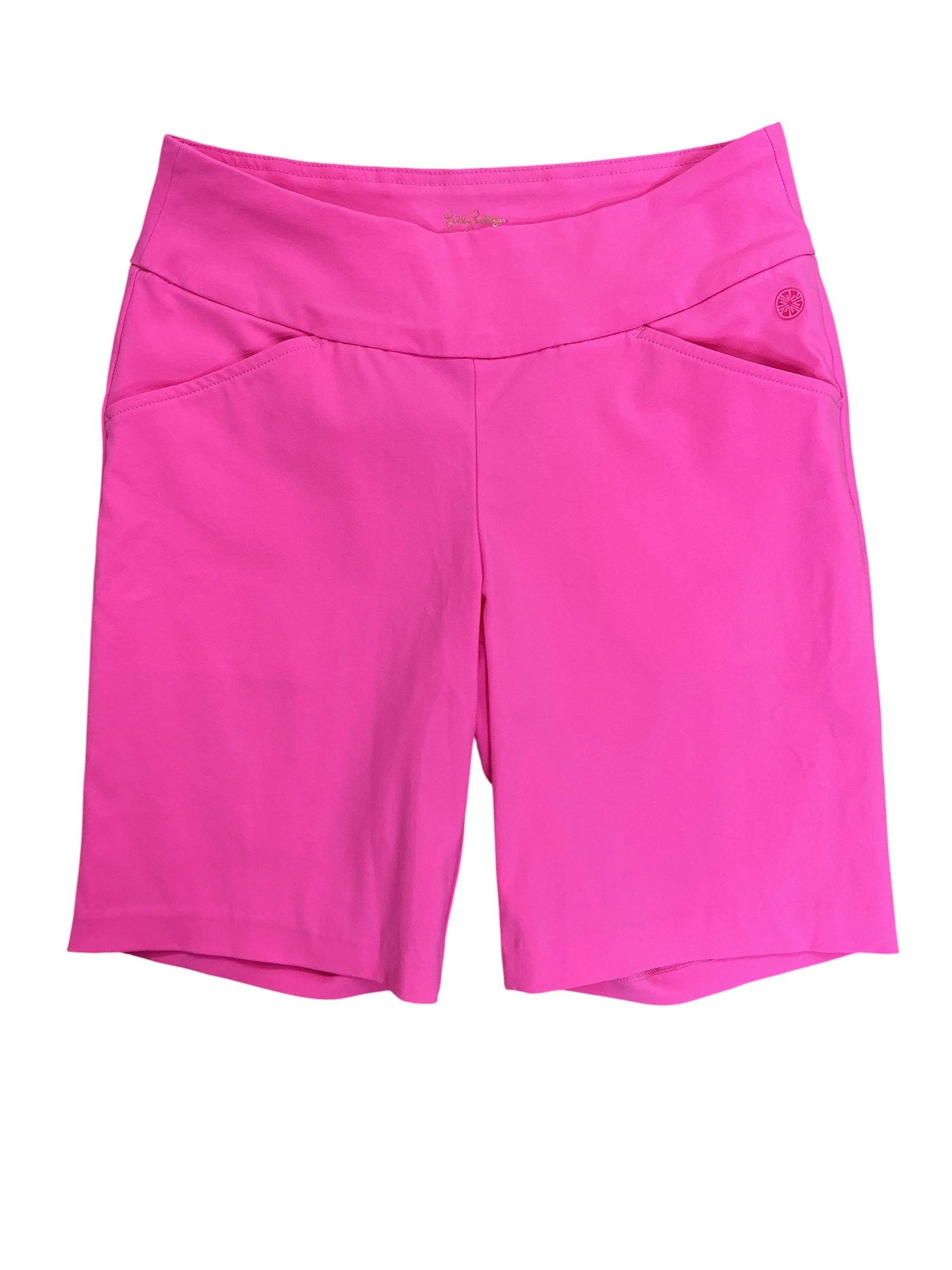 Lilly Pulitzer Luxletic Reid Shorts Rousseau Pink - Size 6
